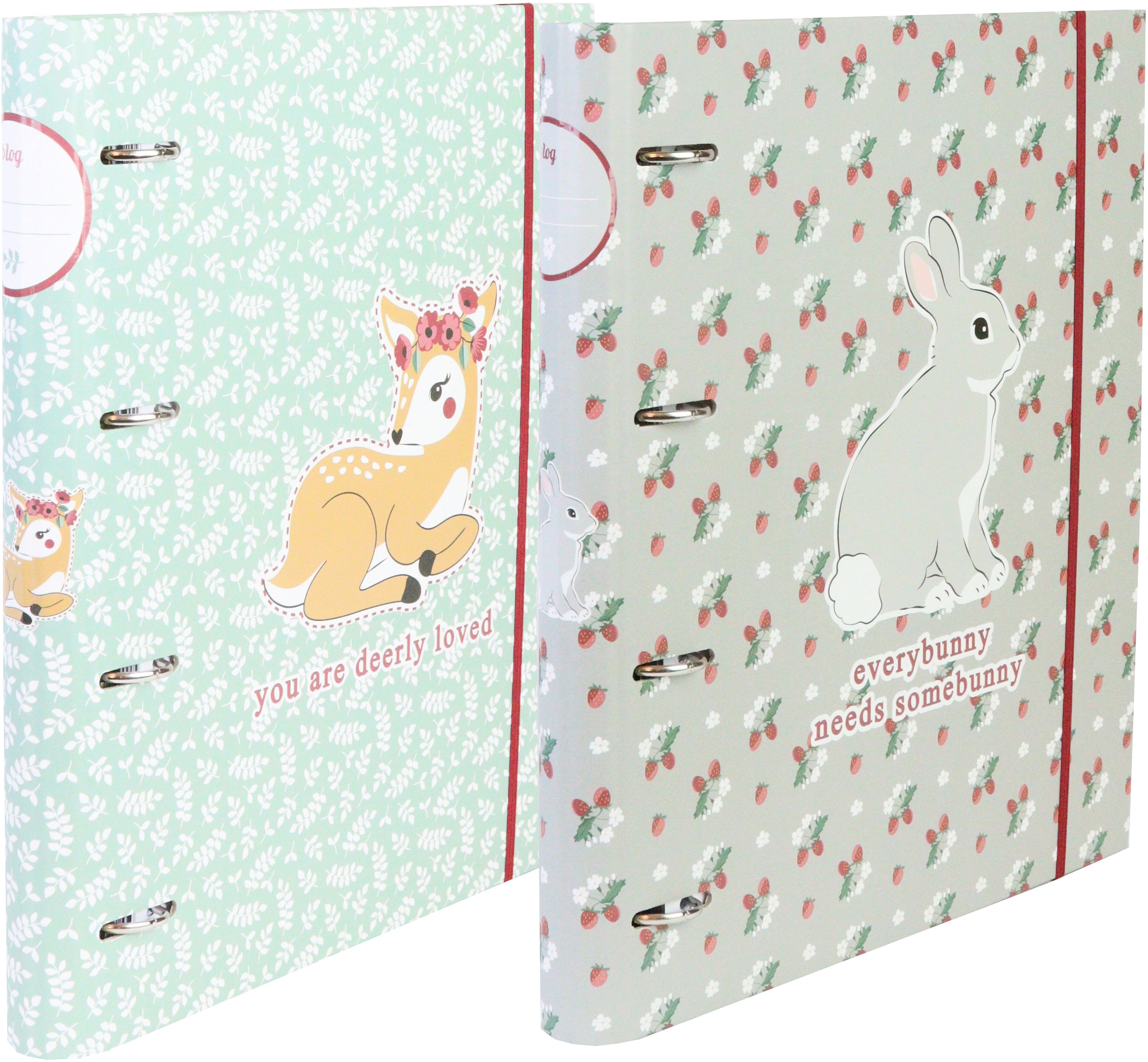 Ancor Sweet friends 111248 Ringbuch – 4-Ring – für A4 – Rückenbreite 4 cm – Mehrfarbig