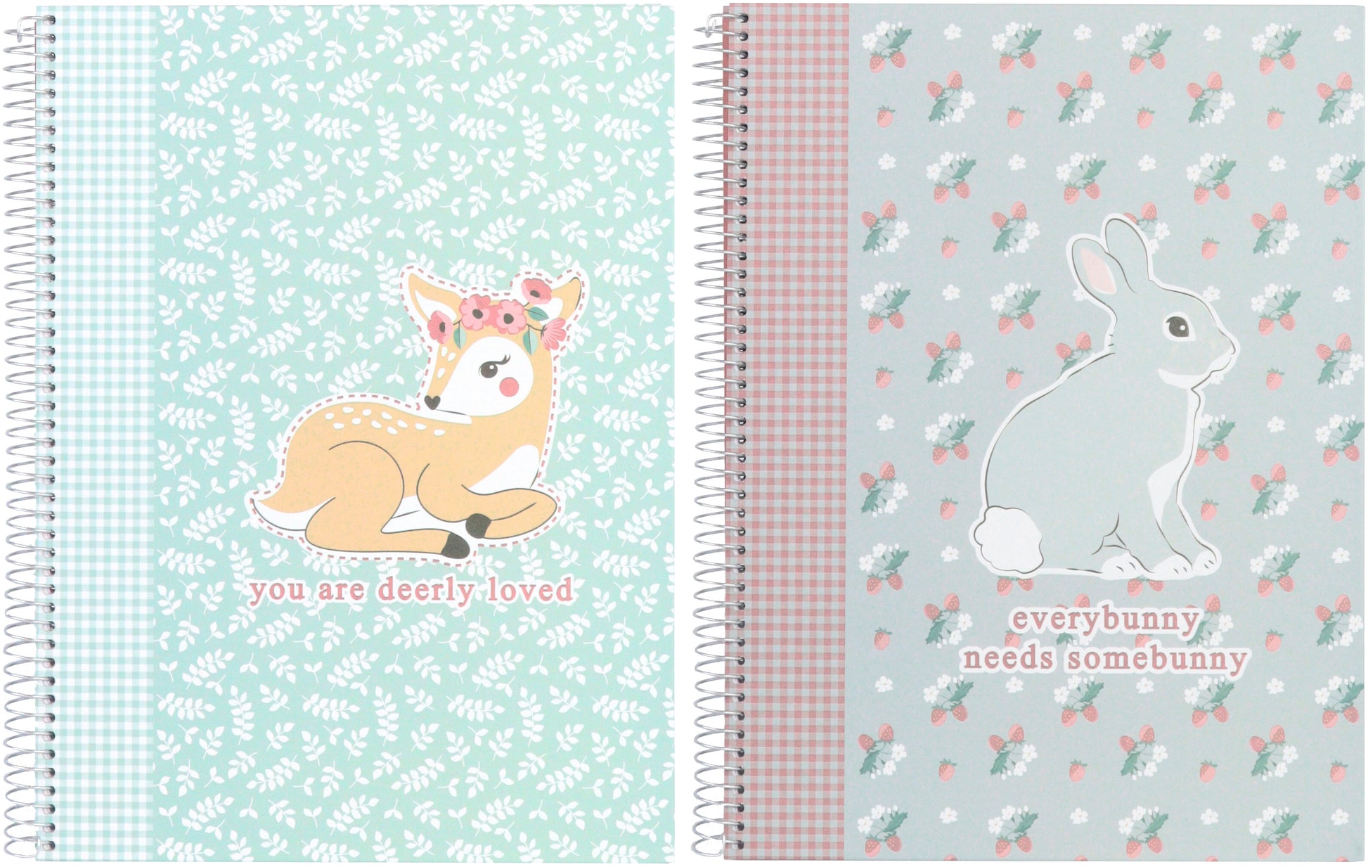 Ancor Sweet friends Spiralbuch – A4 – liniert – 80 Blatt – 90 g/m² – Hardcover, Spot-UV, Aufkleber