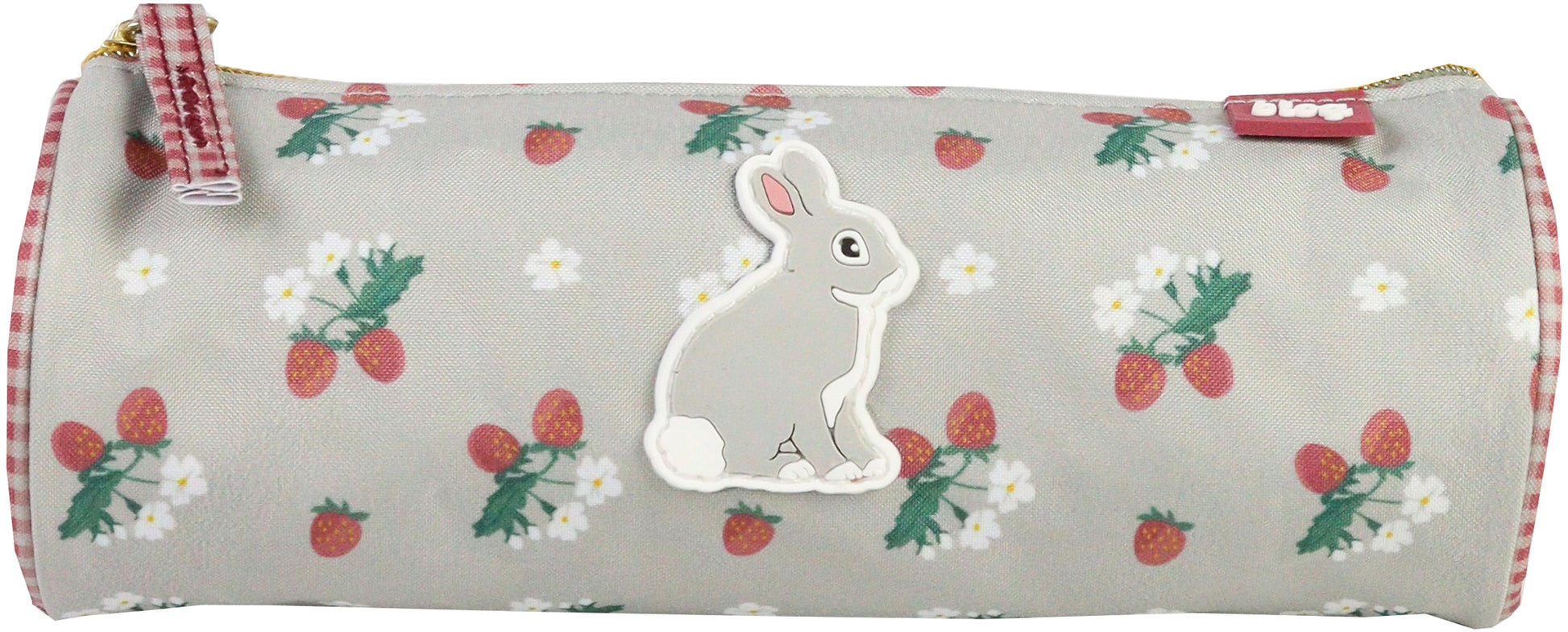 Ancor Sweet Friends – Schlamperetui, Bunny Rund, Grau, 11,5 × 4 × 22 cm