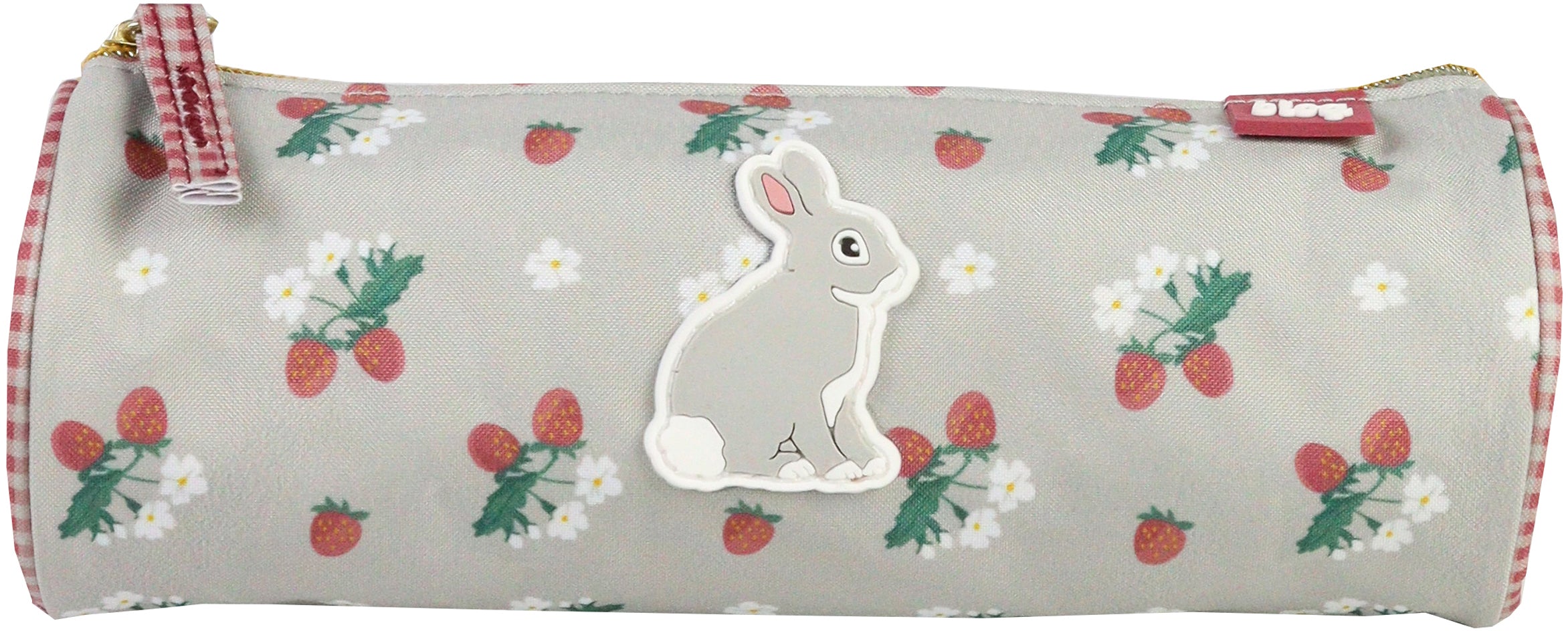 Ancor Sweet Friends – Schlamperetui, Bunny Rund, Grau, 11,5 × 4 × 22 cm