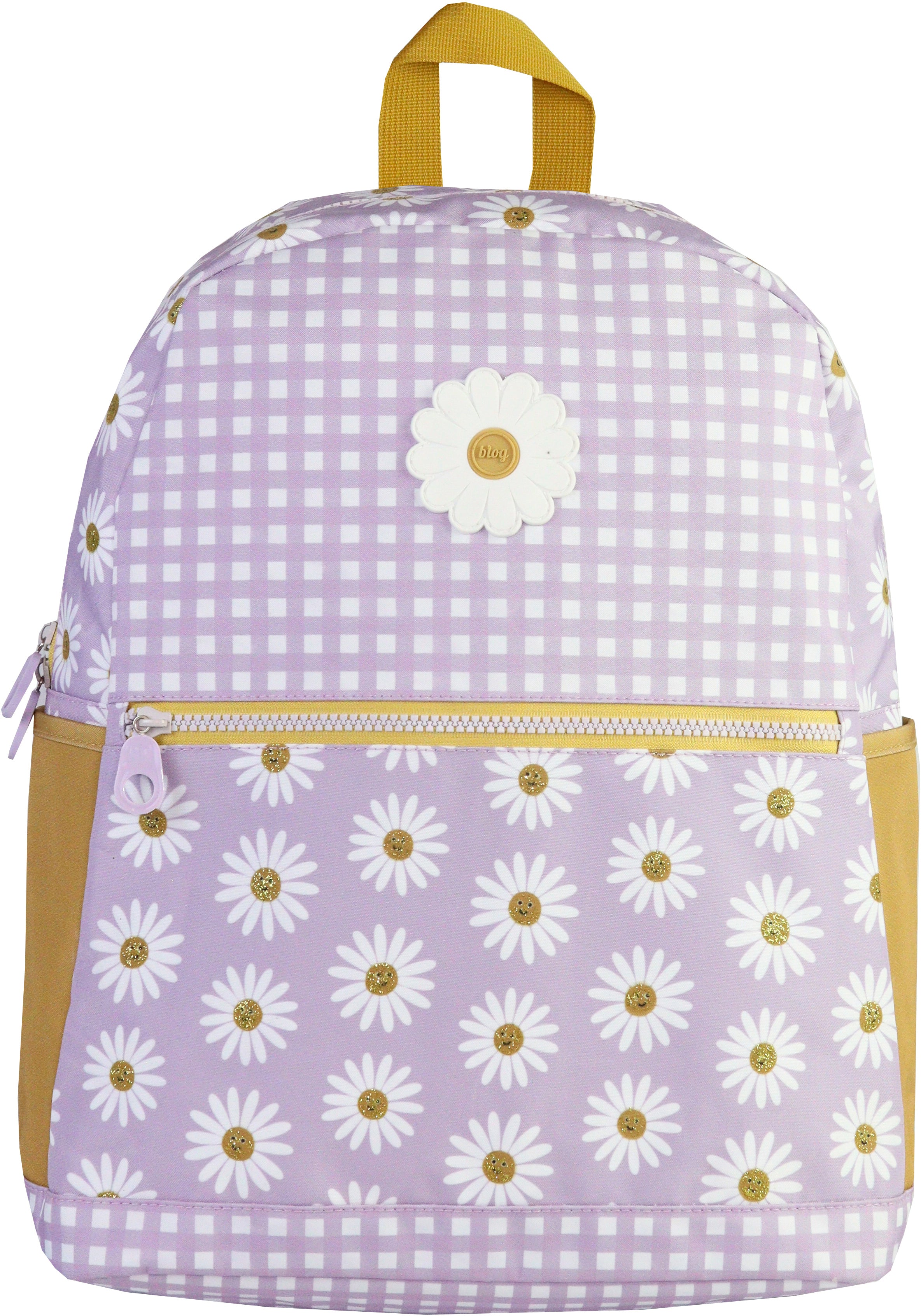 Ancor Schulrucksack Flowers 111996 – Lila, 400 × 290 × 160 mm