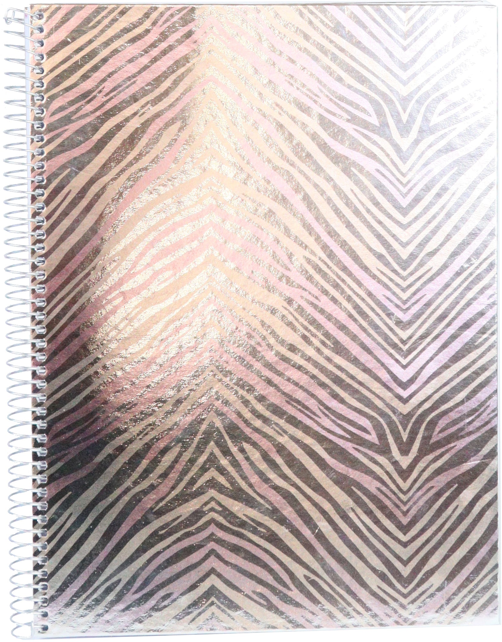 Ancor Spiralbuch – 175 × 220 mm – liniert – 80 Blatt – 90 g/m² – Hardcover, pink zebra