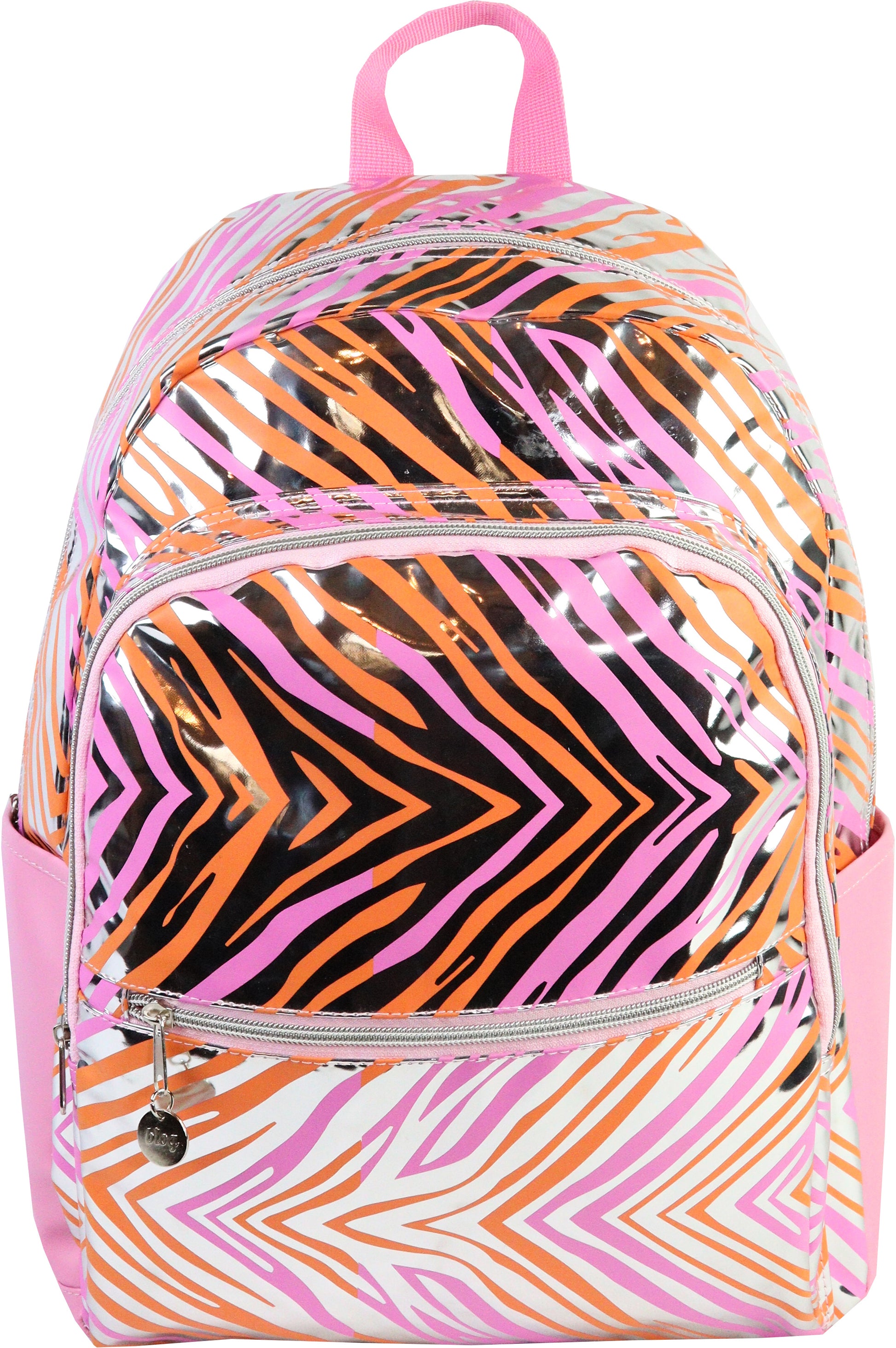 Ancor Schulrucksack, Pink Zebra, 32.5×6×47.5 cm
