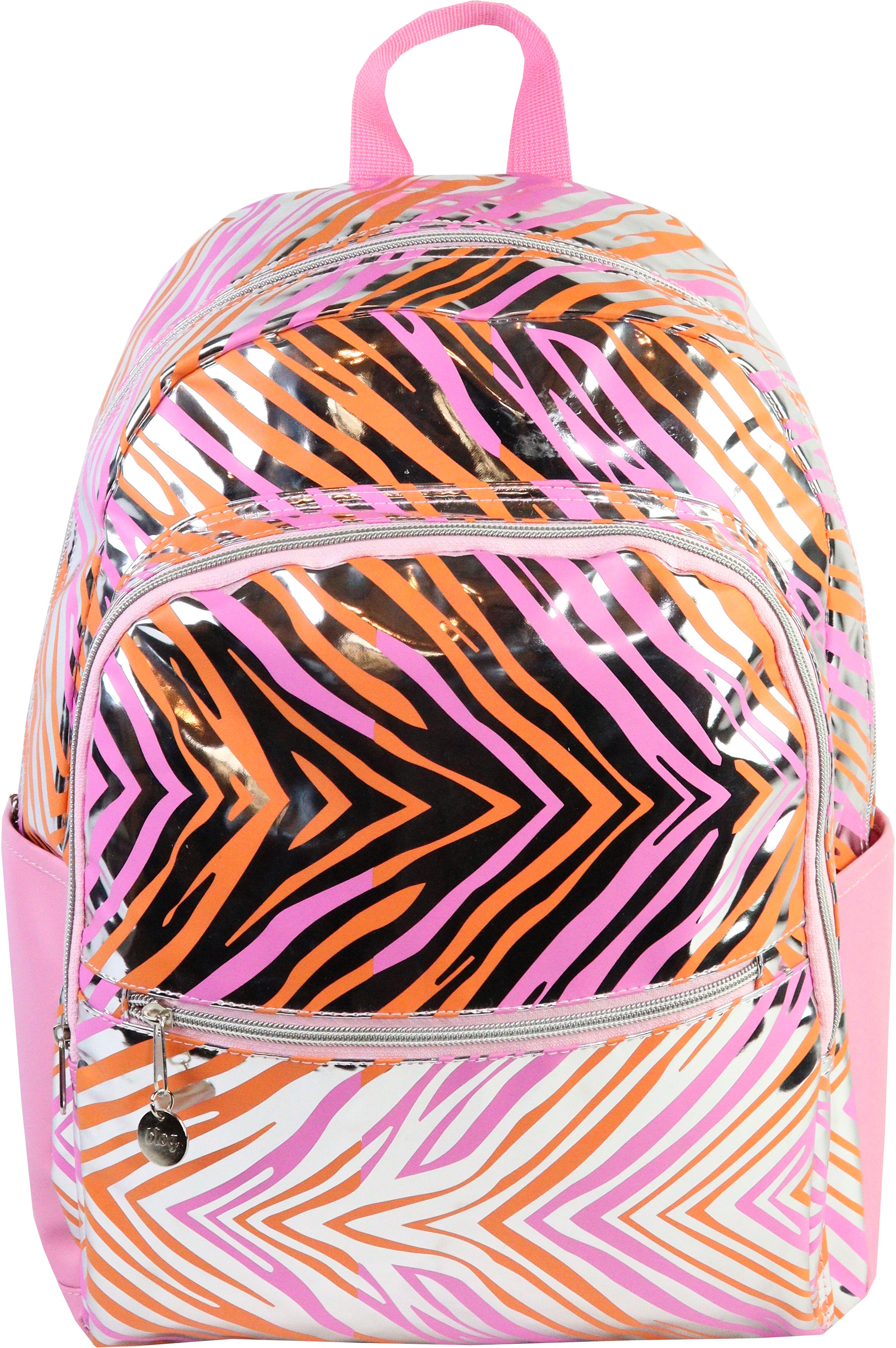 Ancor Schulrucksack, Pink Zebra, 32.5×6×47.5 cm