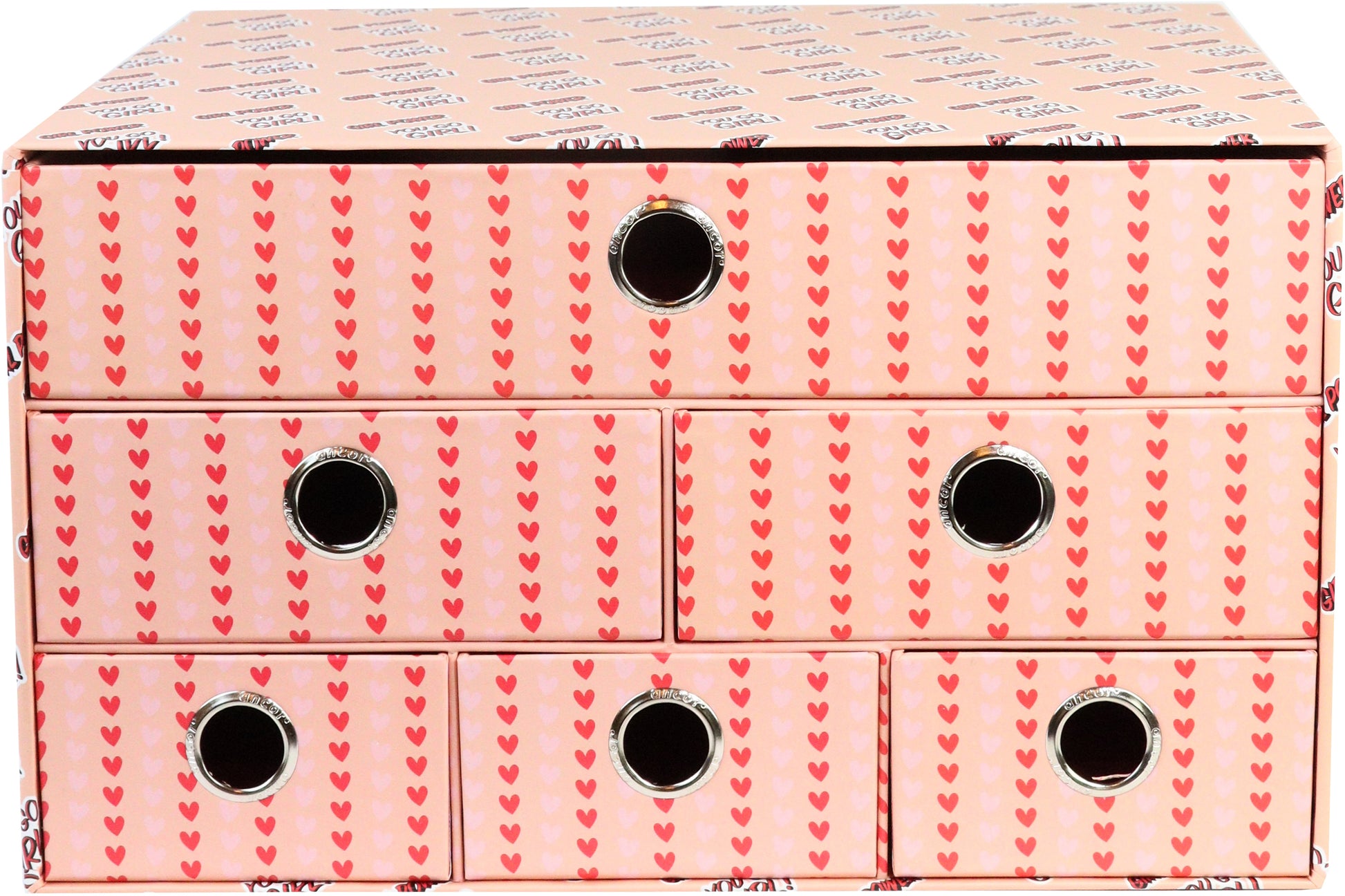 Ancor Girl Power 113105 Schubladenelement – 6 Schubladen, B 255 × H 200 × T 345 mm