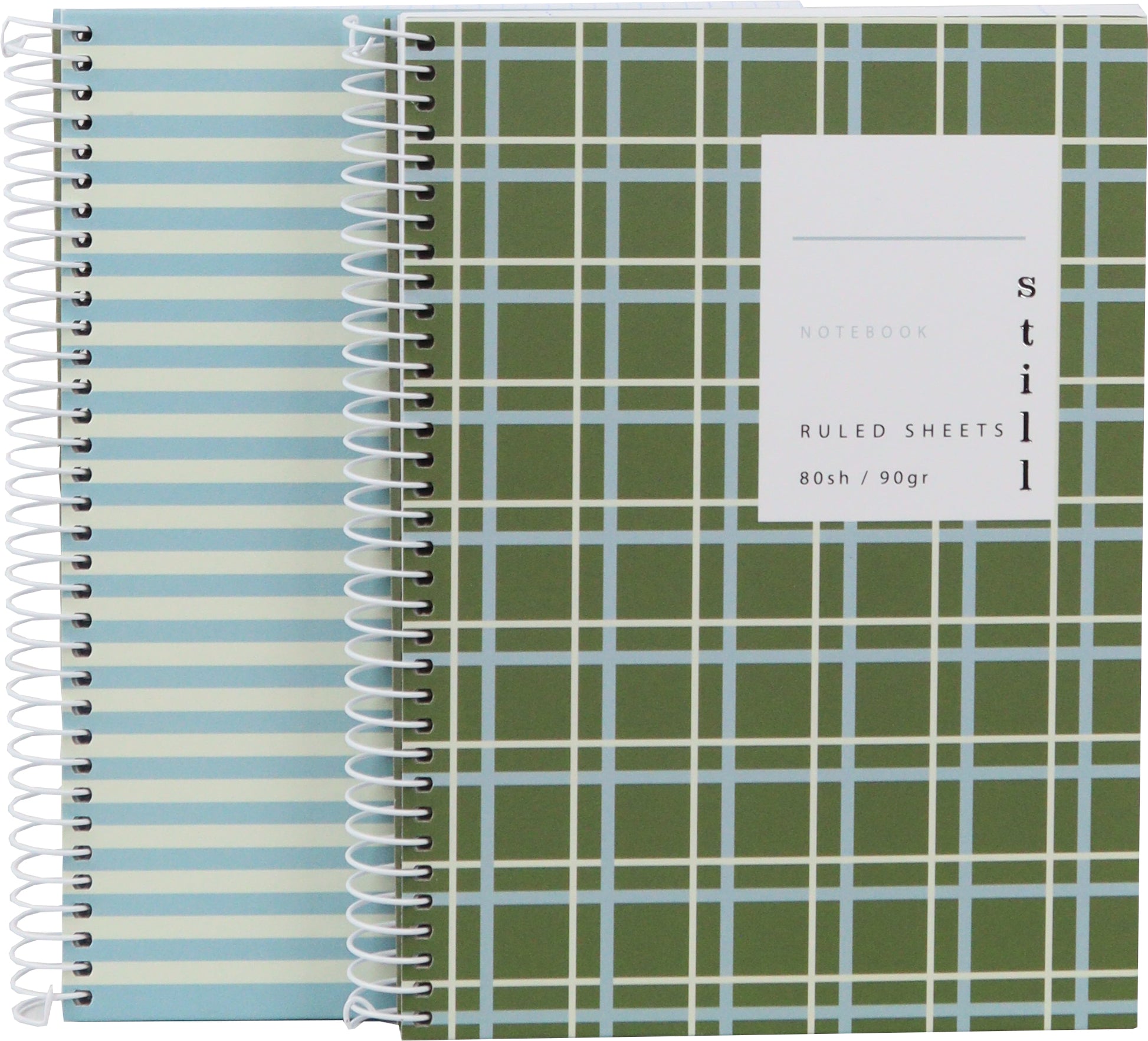 Ancor Spiralbuch – 175 × 220 mm – liniert – 80 Blatt – 90 g/m² – Hardcover, Doppelspirale