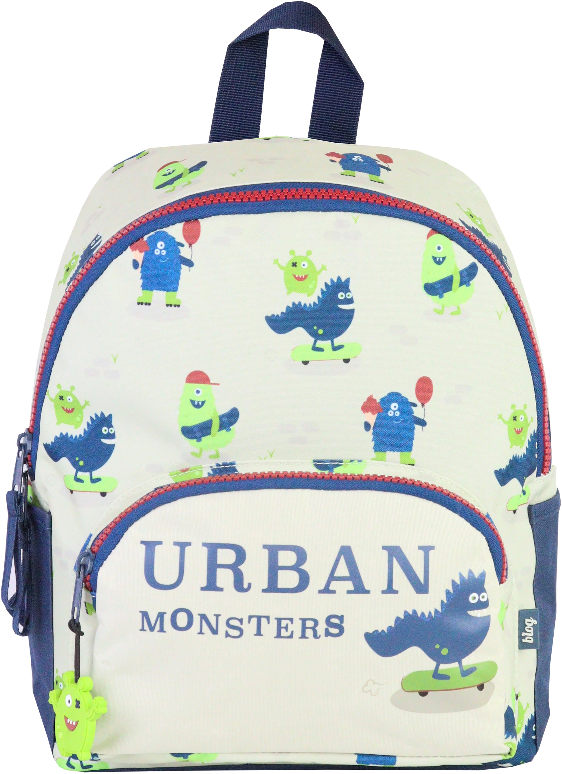 Ancor Kindergartenrucksack B'LOG PLAY ME – 8 l – Monster, 230 × 300 × 120 mm