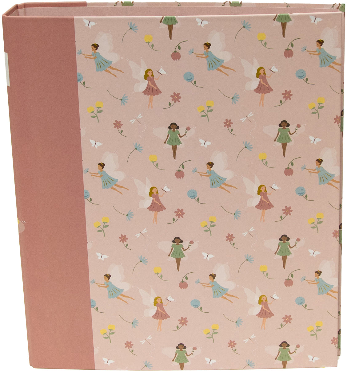 Ancor B'log Fairies Tale Ringbuch – 2-Ring Ø 25 mm – für A4 – Rückenbreite 4 cm – Rosa