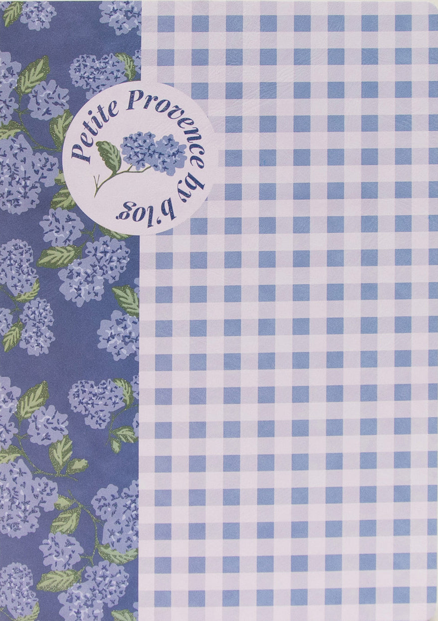 Ancor Provence Flowr Notizheft – A4 – kariert 5 mm – 48 Blatt – Softcover, Lavendel-Motiv, FSC