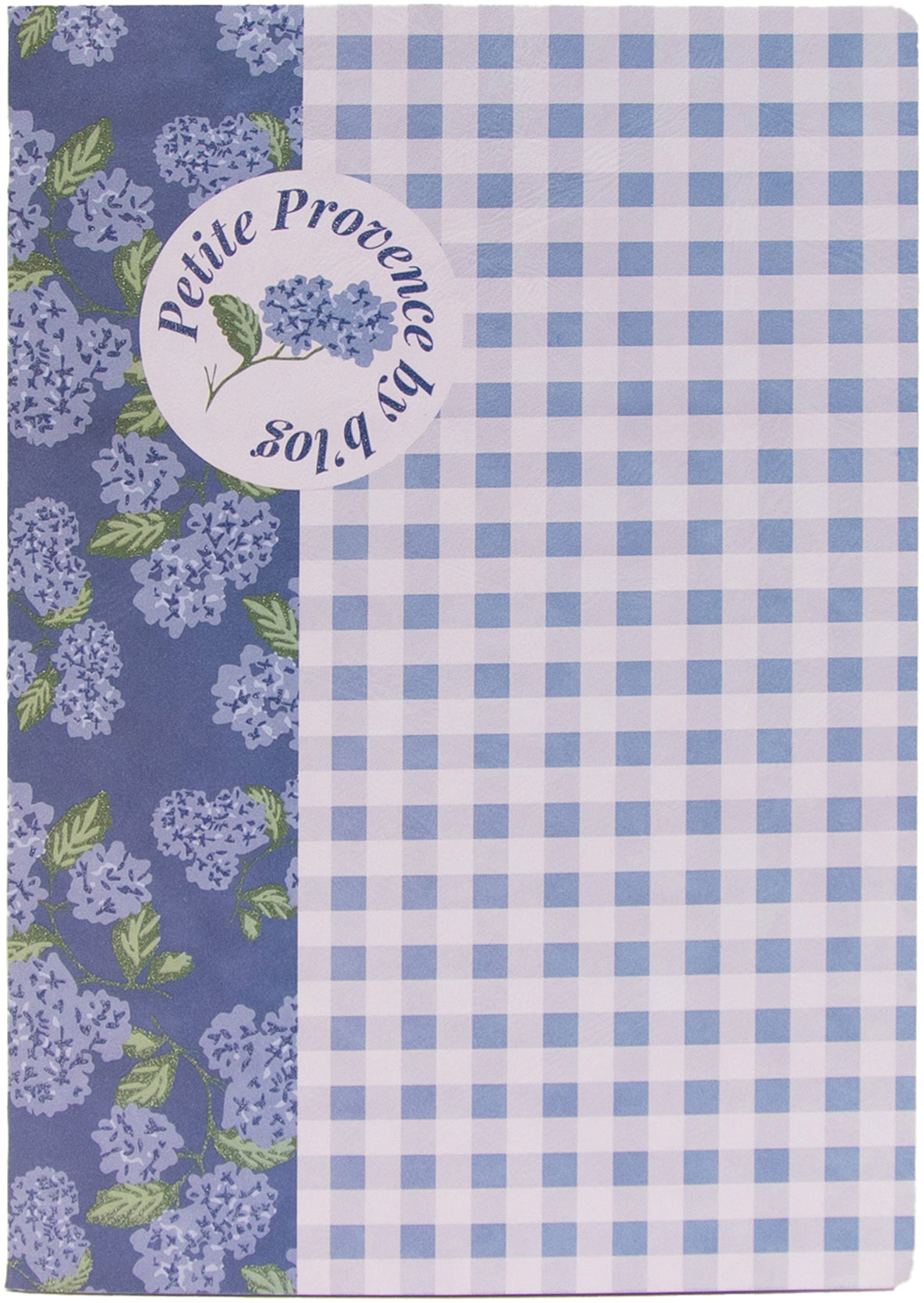 Ancor Provence Flowr Notizheft – A5 – kariert 5 mm – 48 Blatt – Softcover, Lavendel – FSC