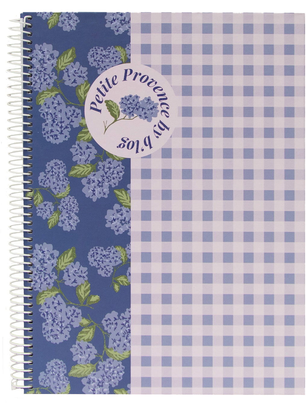 Ancor Provence Flowr Spiralbuch – A4 – liniert – 80 Seiten – 90 g/m² – Doppelspirale, Hardcover