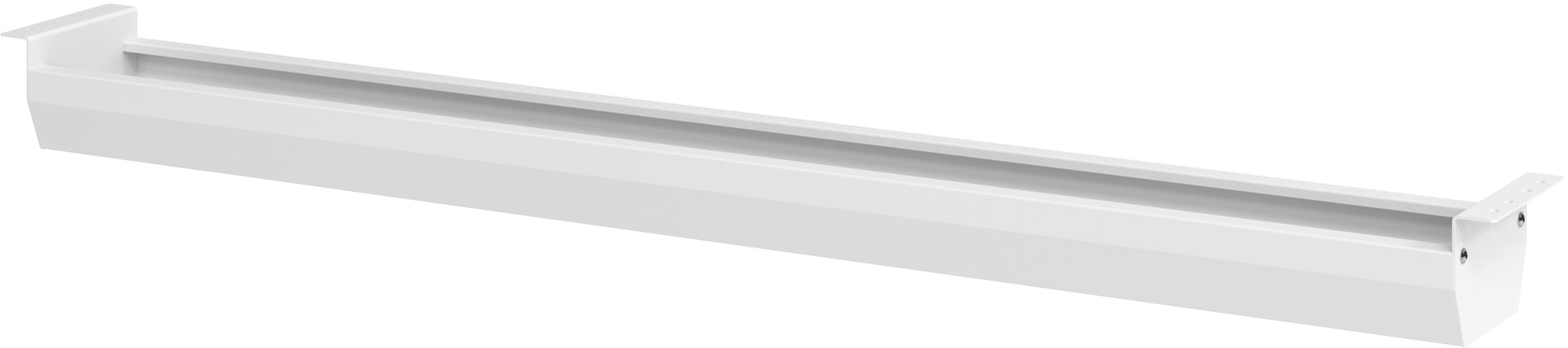 Apollo VKC16/W Untertisch-Kabelwanne – 1215 × 180 × 85 mm – Metall – Weiss, für 160 cm Tische