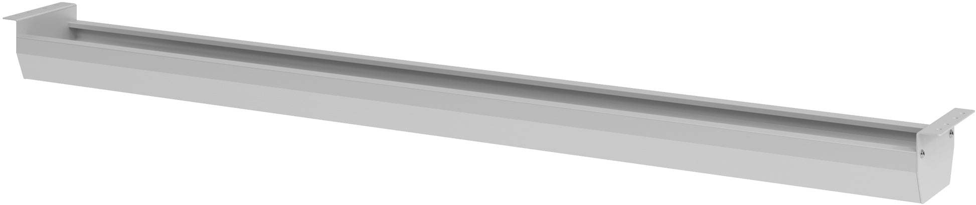 Apollo VKC18/S – Kabelwanne, 141 × 14 × 8,5 cm, für 180–200 cm Tische, grau