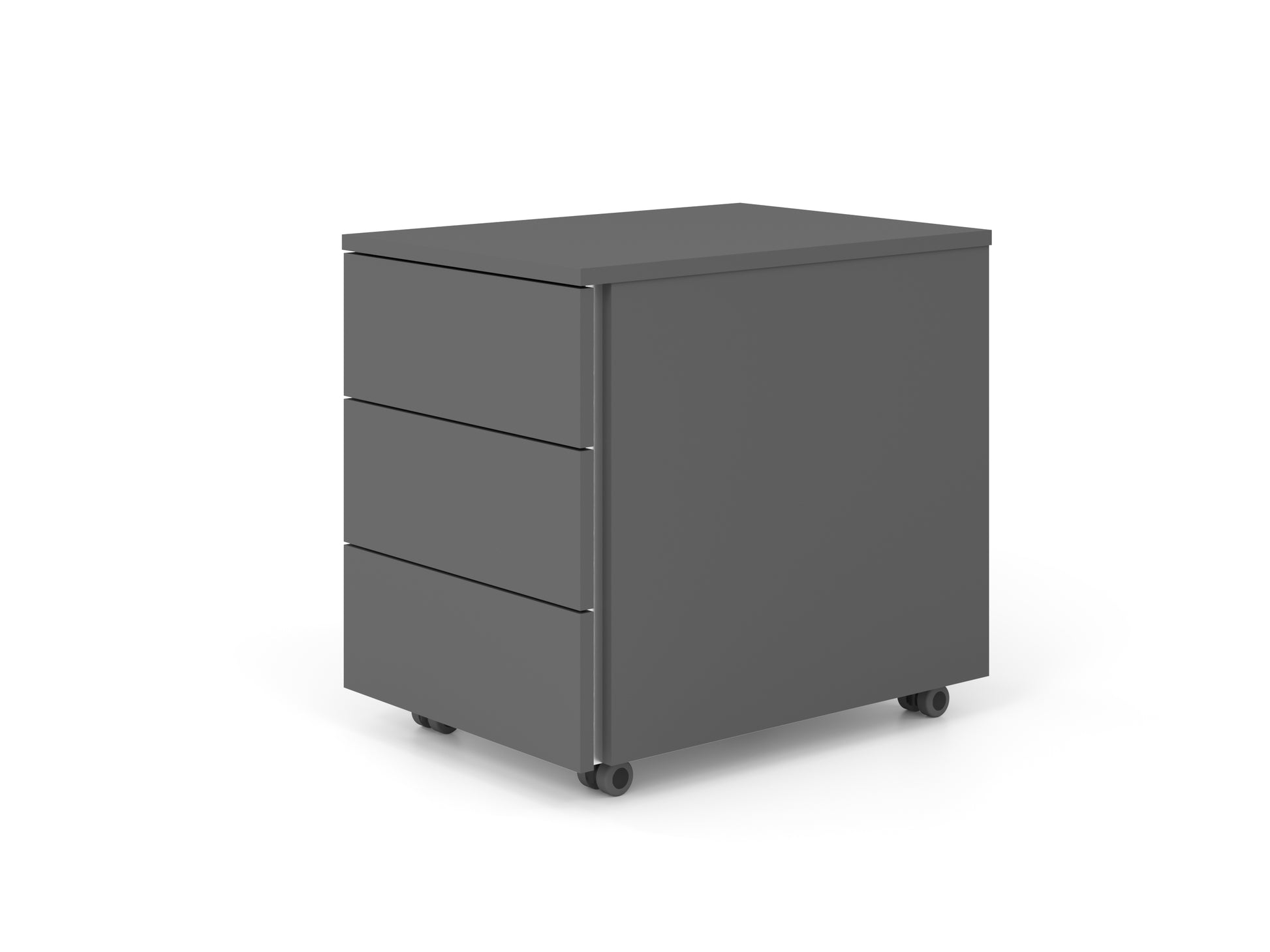 Apollo VLC30GGGL – Rollcontainer, 3 Schubladen, Graphit