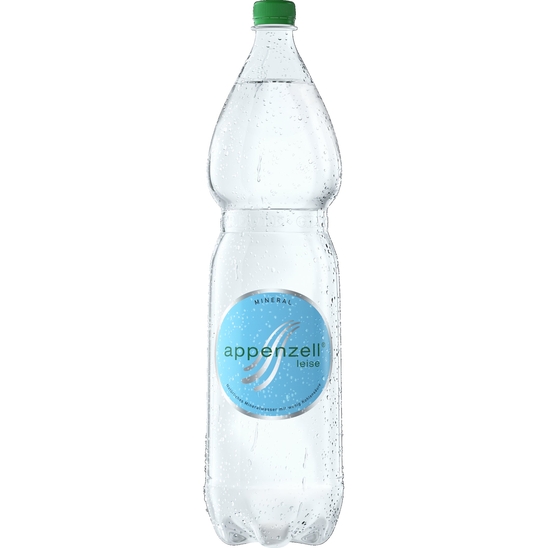 Appenzeller Appenzell – Leicht prickelndes Mineralwasser – 6 × 1,5 l