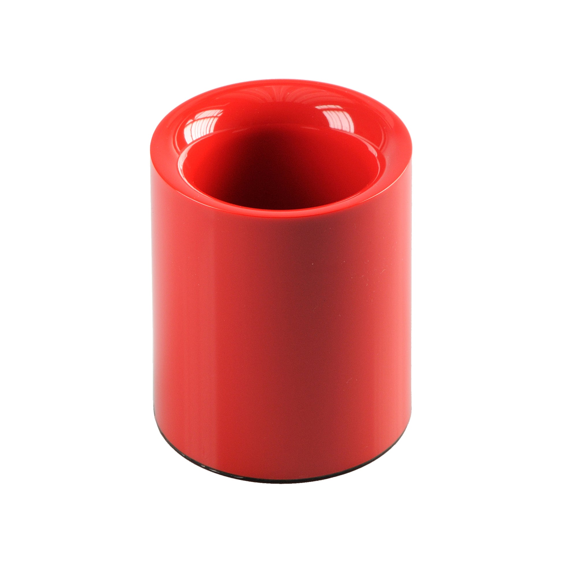 Arlac Stiftehalter – Kunststoff, rot, 82 × 84 × 104 mm