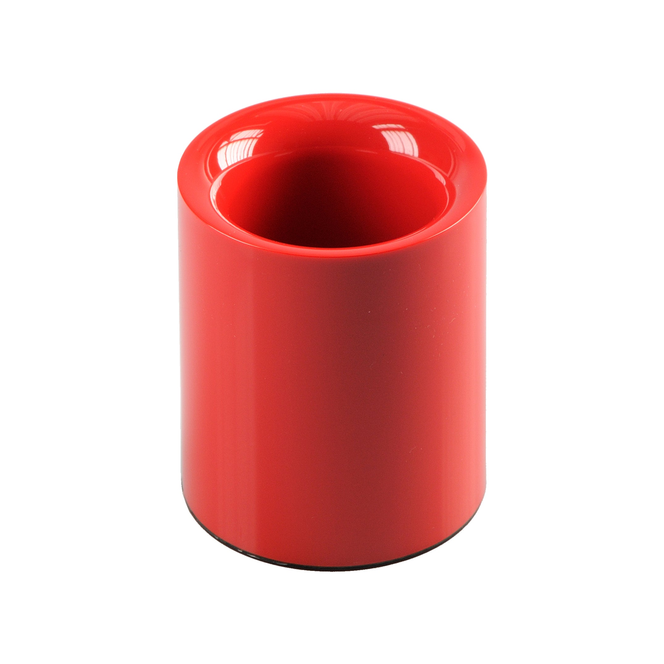 Arlac Stiftehalter – Kunststoff, rot, 82 × 84 × 104 mm