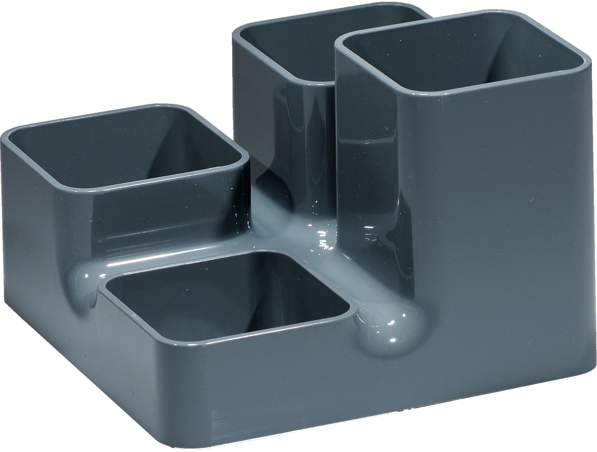Arlac Butler Uni Schreibtisch-Organizer-Set 234.04 – 4-teilig, grau
