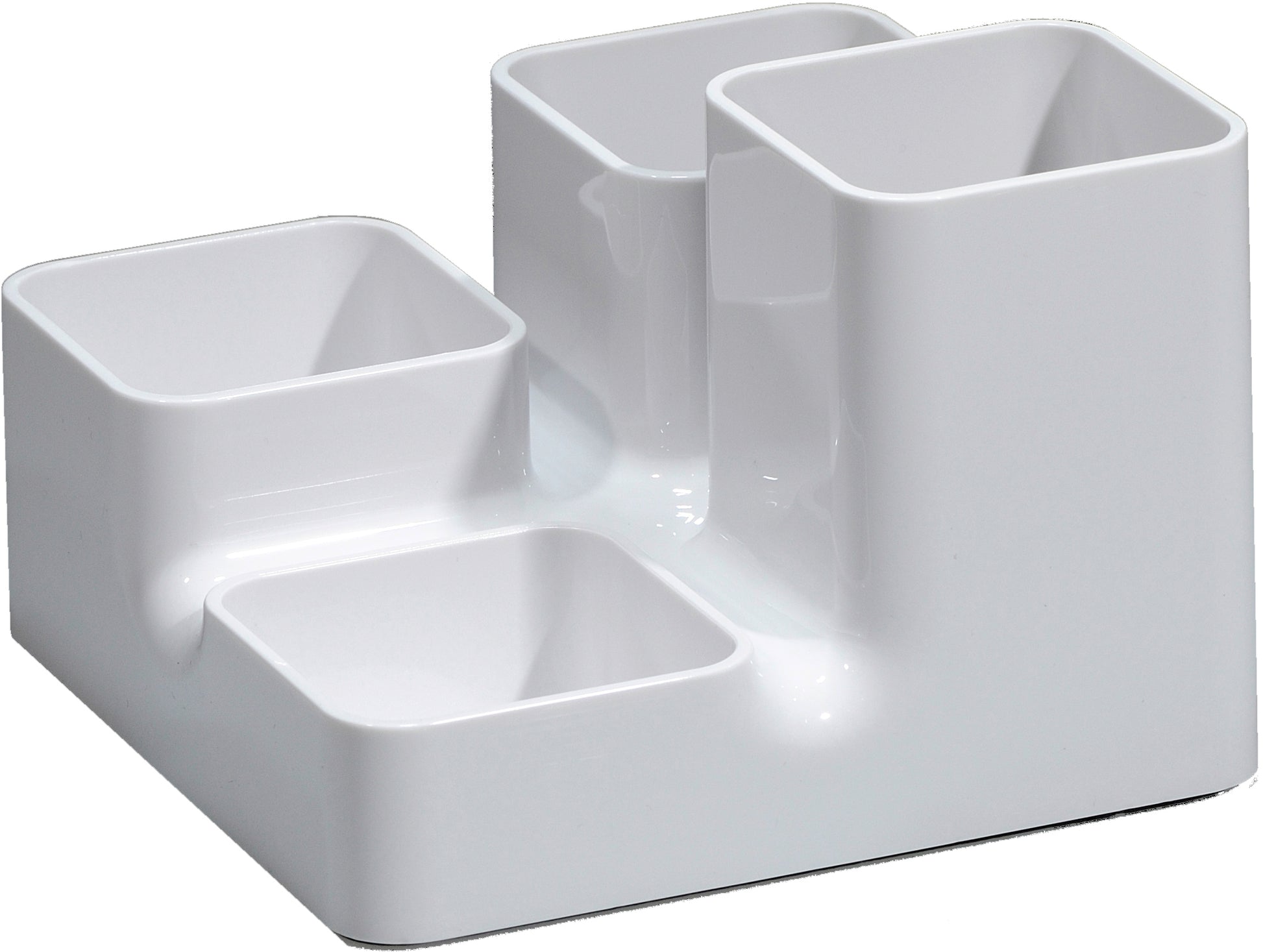 Arlac Butler Uni 234.14 Aufbewahrungsbox – 4er-Set, weiss, B 136 × H 96 × T 144 mm