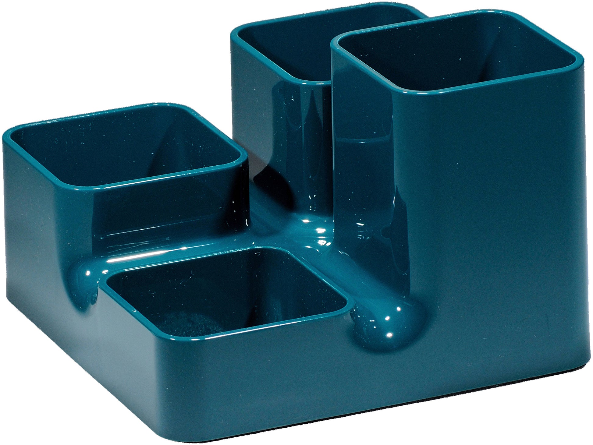 Arlac Butler Uni Schreibtisch-Organizer-Set 234.59 – 4-teilig, petrol
