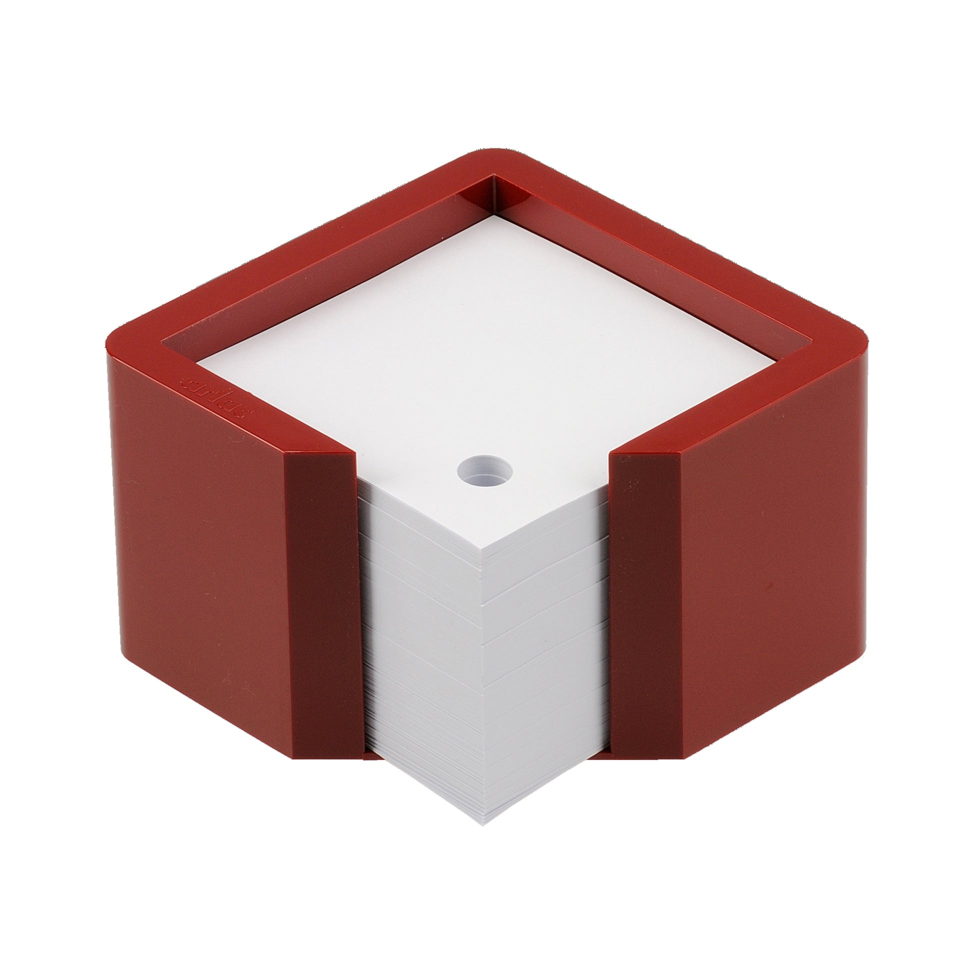 Arlac Memorion Zettelbox – 100 × 100 mm, Bordeaux