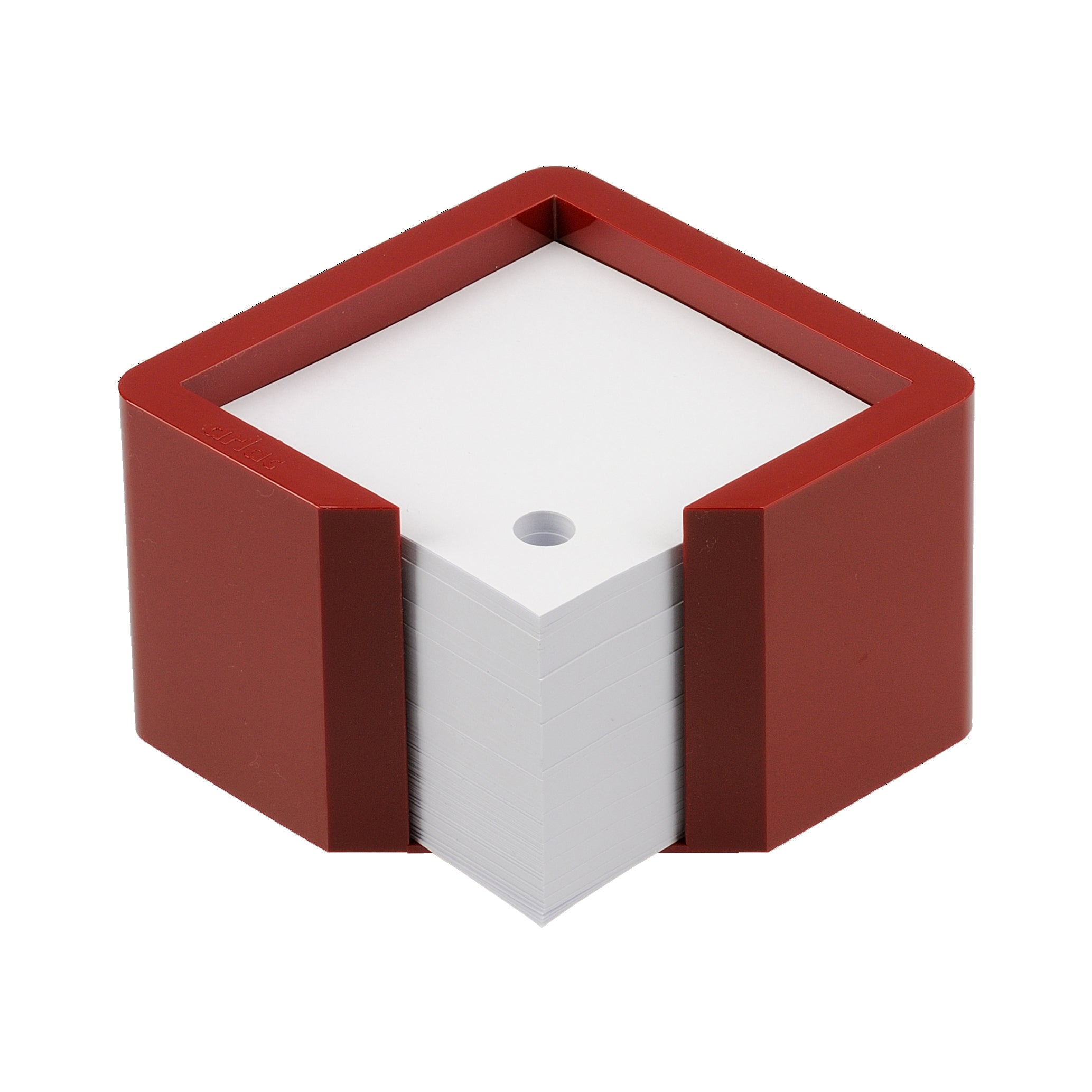 Arlac Memorion Zettelbox – 100 × 100 mm, Bordeaux