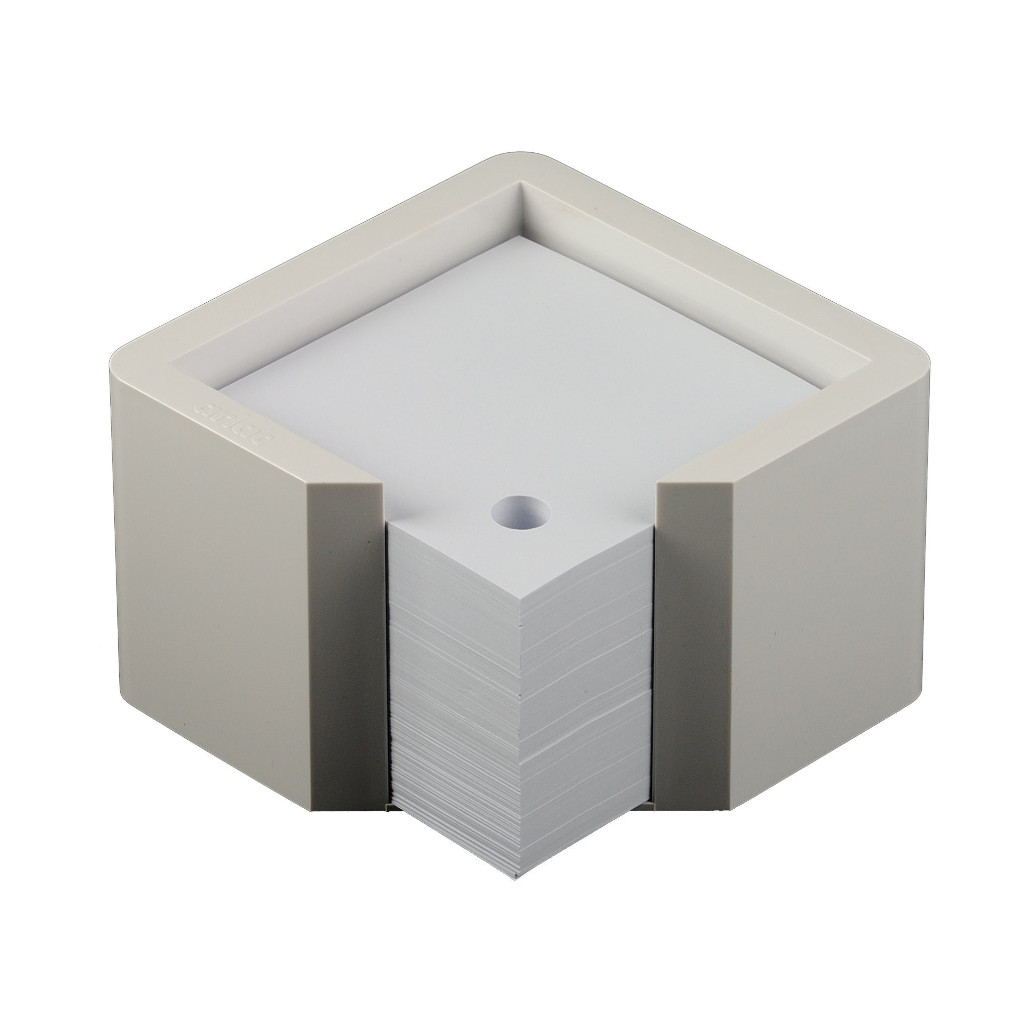 Arlac Memorion Zettelbox – 800 Blatt, Format 100 × 100 mm, Weiss
