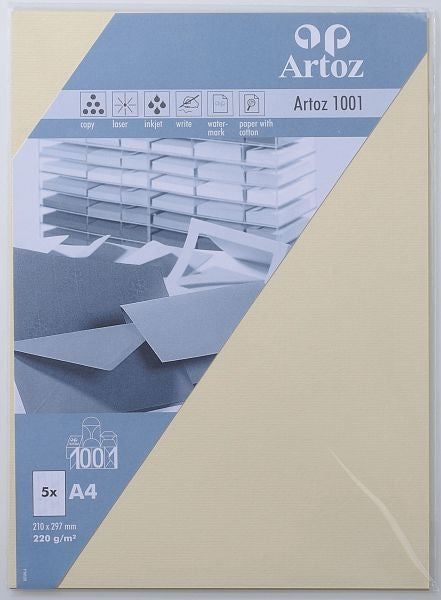 Artoz Grusskarten – A4, Papier 220 g/m² – 5 Stk