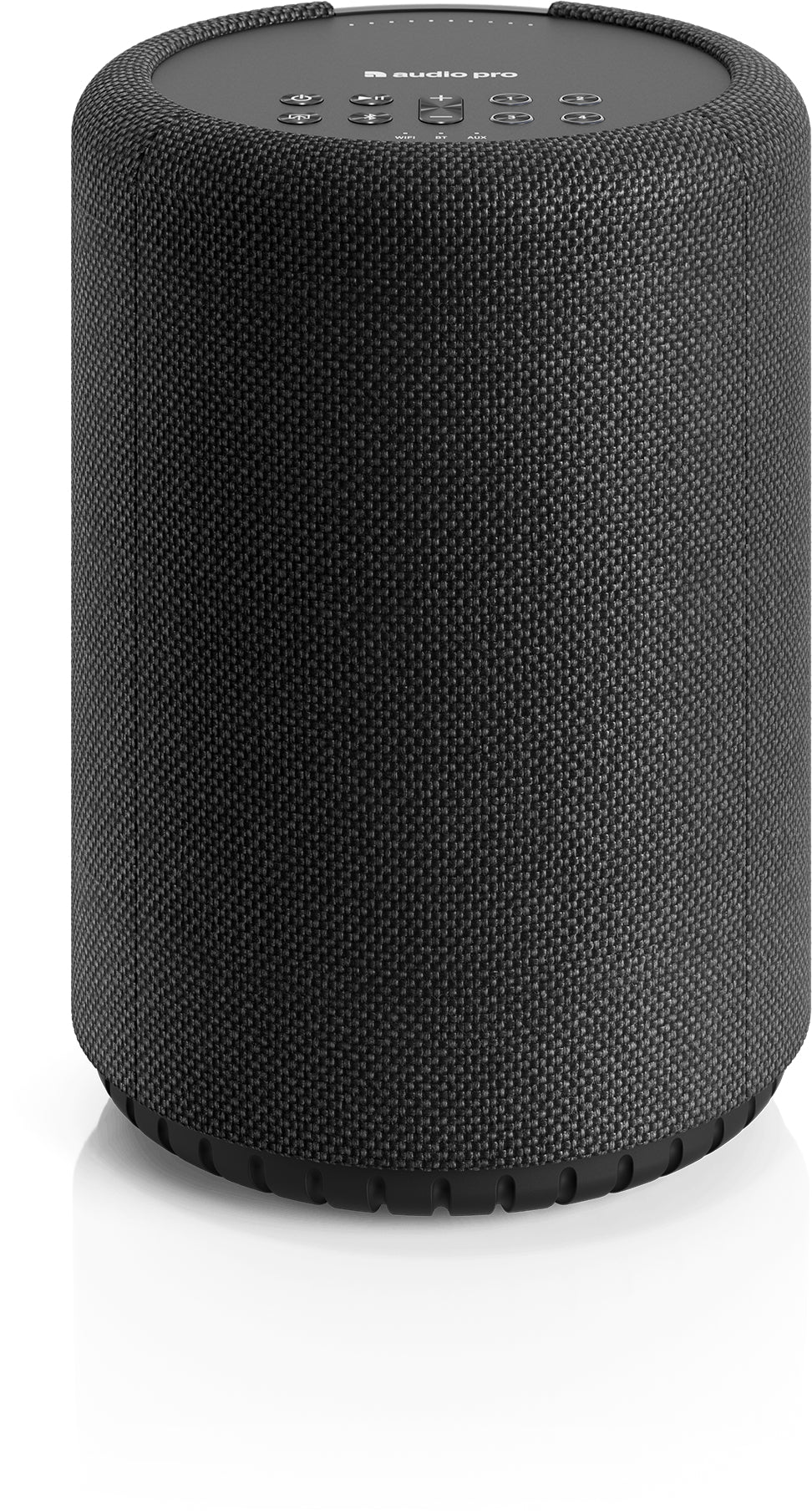 Audio Pro A10 MkII W – Smart Speaker – Multiroom, WLAN, AirPlay 2/Google Cast/Spotify Connect, Schwarz