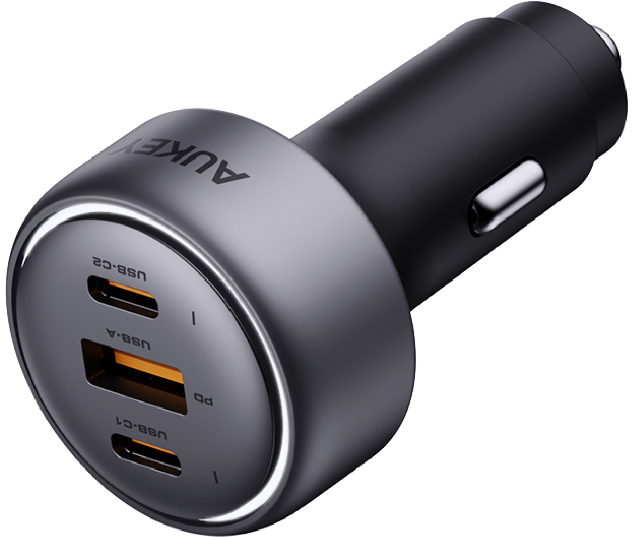 AUKEY Pathfinder CC-P1 Auto-Ladegerät 66 W – USB-C×2, USB-A×1 – PD, PPS