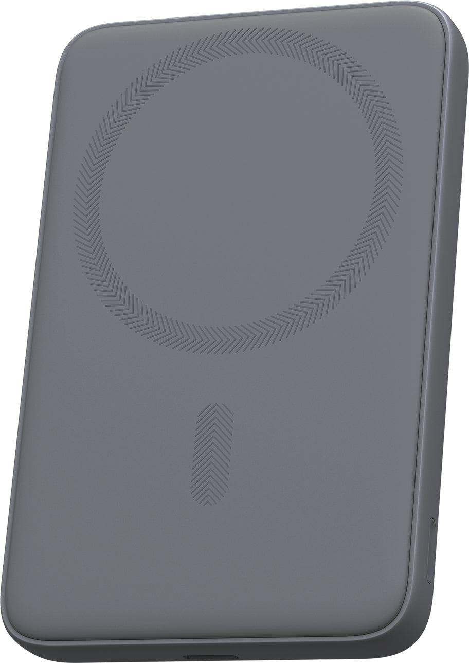 AUKEY MagFusion PB-MS03 MagSafe Powerbank 5'000 mAh – 20 W PD, MagSafe 15 W, grau