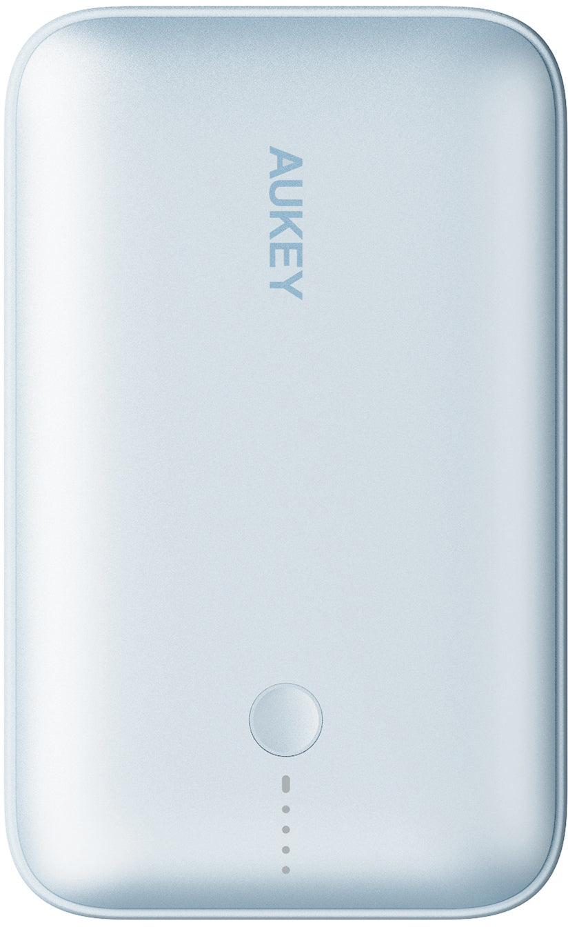 AUKEY Spark Mini Powerbank 20'000 mAh – 20 W PD, 1× USB-C, 1× USB-A, blau