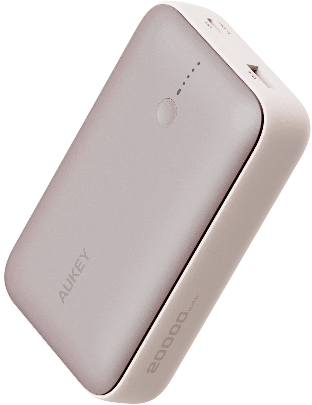 AUKEY Spark Mini PB-Y57GD Powerbank 20'000 mAh – 20 W PD, 1× USB-C, 1× USB-A, gold