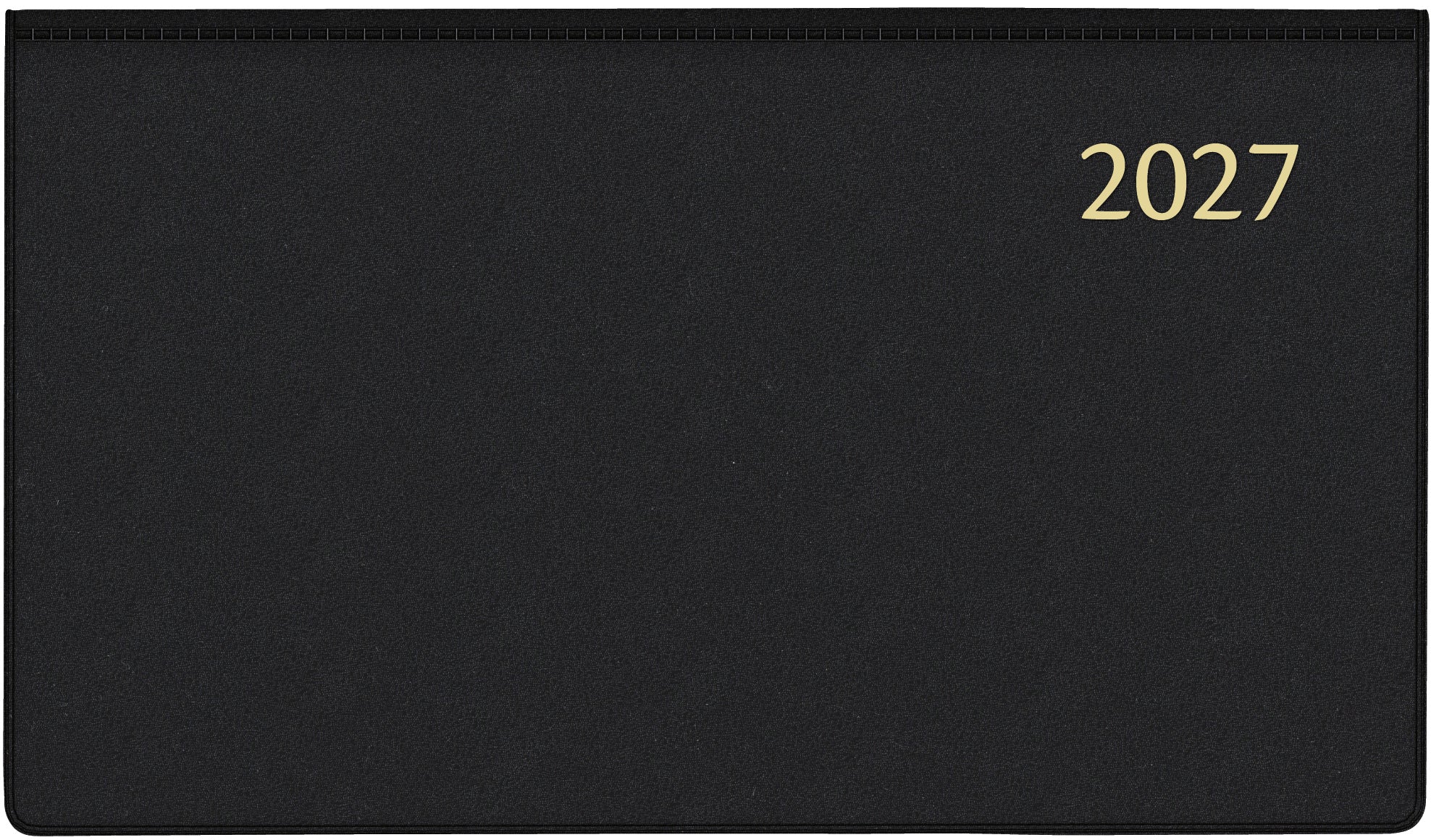 Aurora Seta Novoplan Pearl 1714P – Wochenagenda 2027, 1 Woche/2 Seiten, 10,0 × 17,0 cm