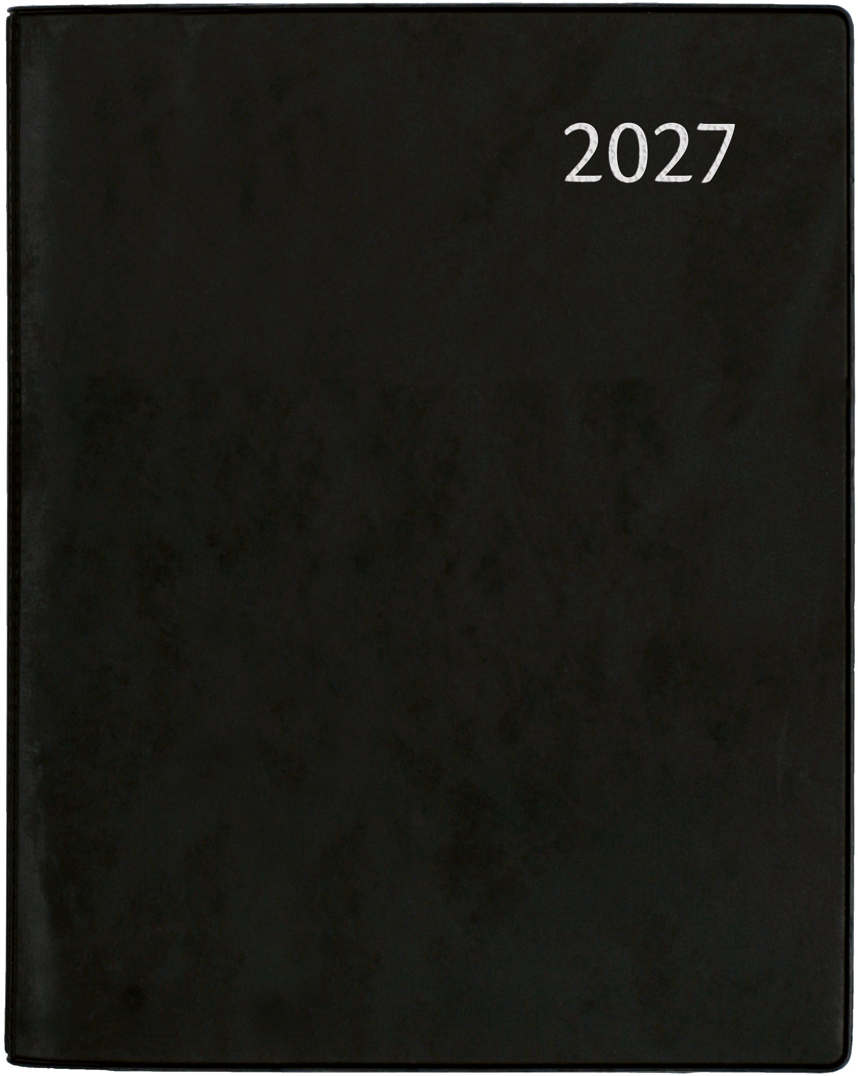 Aurora Alaska – Wochenagenda 2027, 1 Woche/2 Seiten, 22,3 × 27,5 cm, Perle
