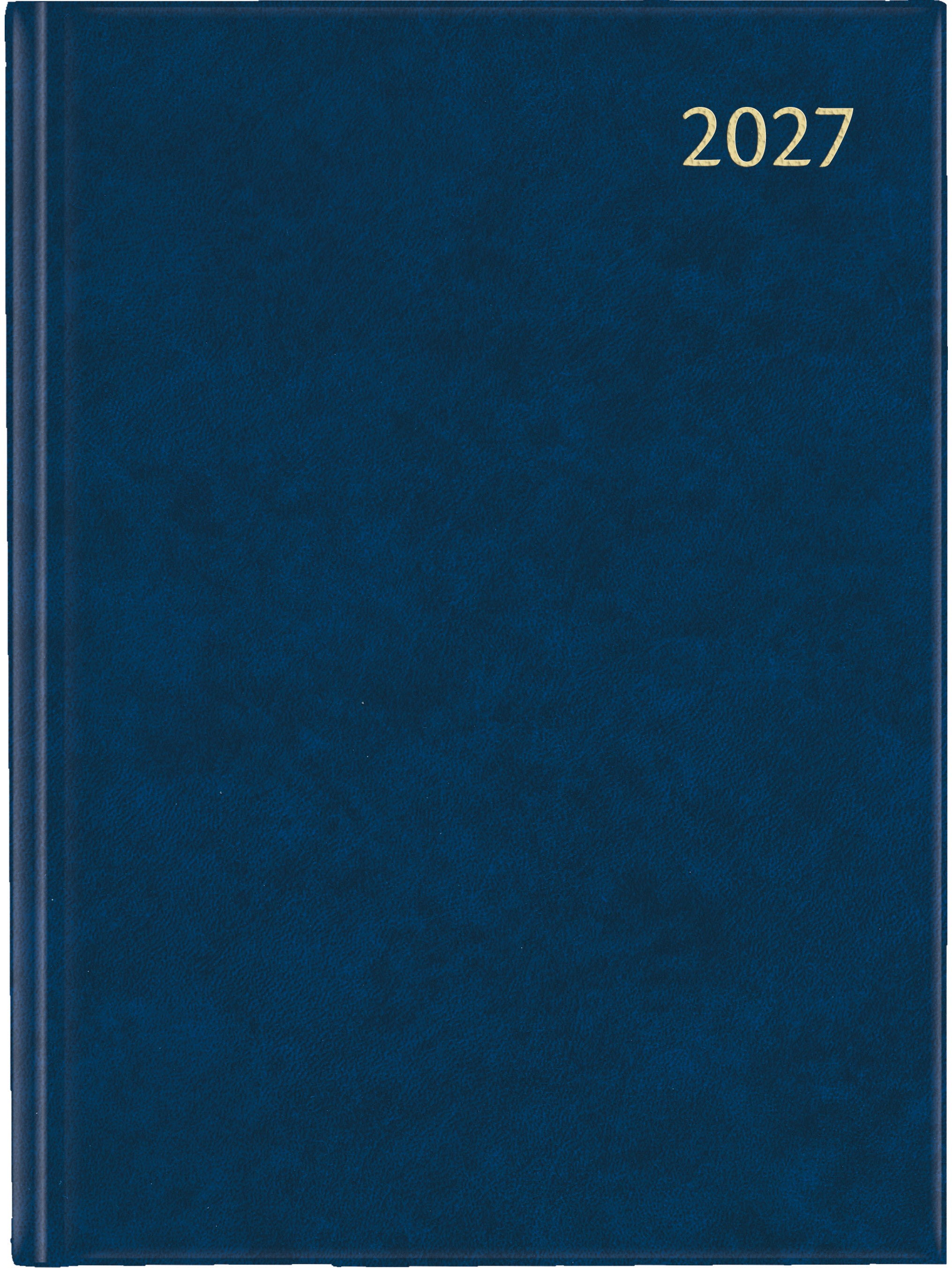 Aurora Florence Business 2915B – Wochenagenda 2027, 1 Woche/2 Seiten, 17,5 × 22,9 cm, Blau