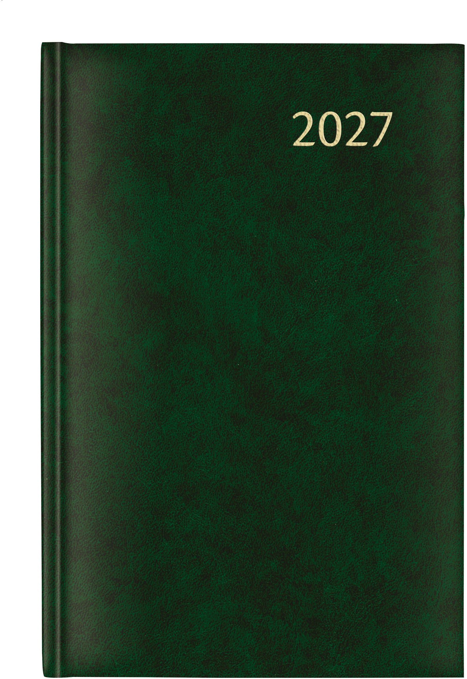 Aurora Florence Daily – Tagesagenda 2027, 1 Tag/1 Seite, 13,6 × 21,6 cm, grün