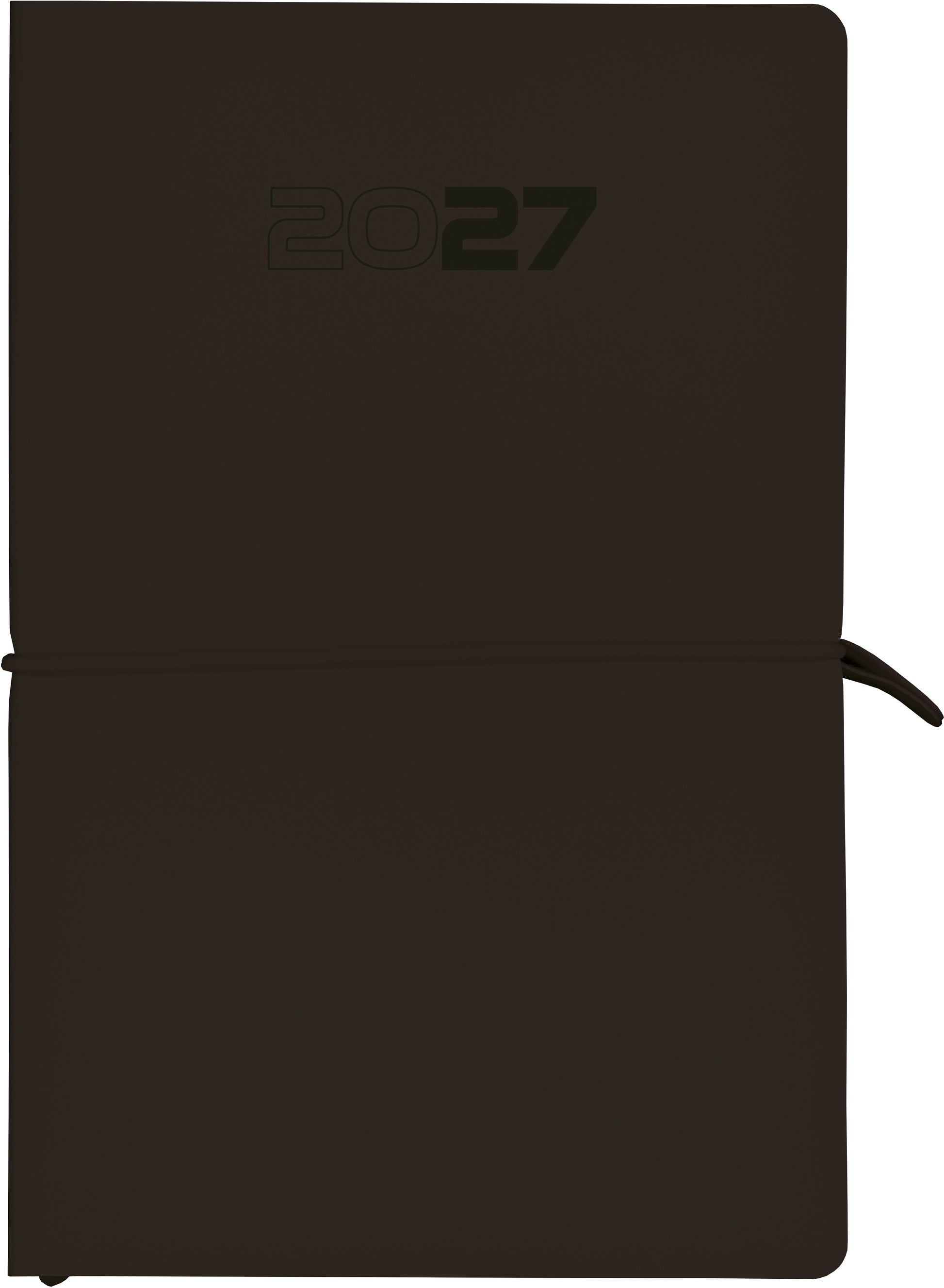 Aurora Universe Tesoro – Wochenagenda 2027, 1 Woche/2 Seiten, 15,5 × 21,5 cm, Kunstleder
