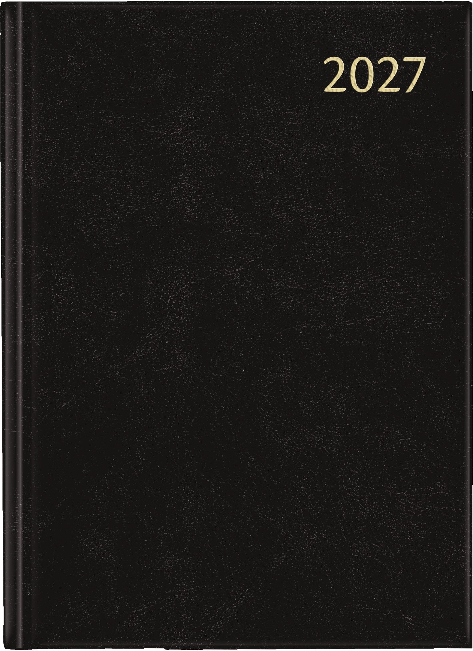Aurora Florence Concerto – Tagesagenda 2027, 1 Tag/2 Seiten, 21,5 × 29,8 cm, schwarz