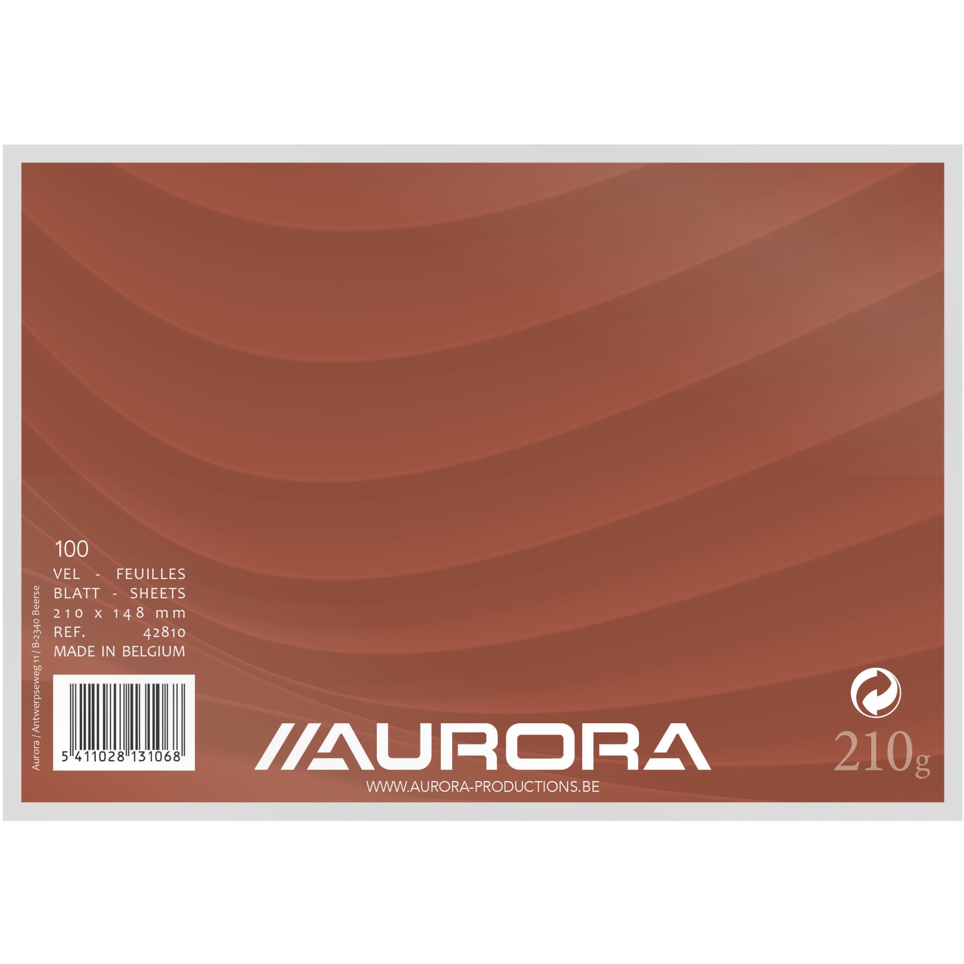 Aurora Karteikarten – A5 – blanko, weiss – 100 Stk