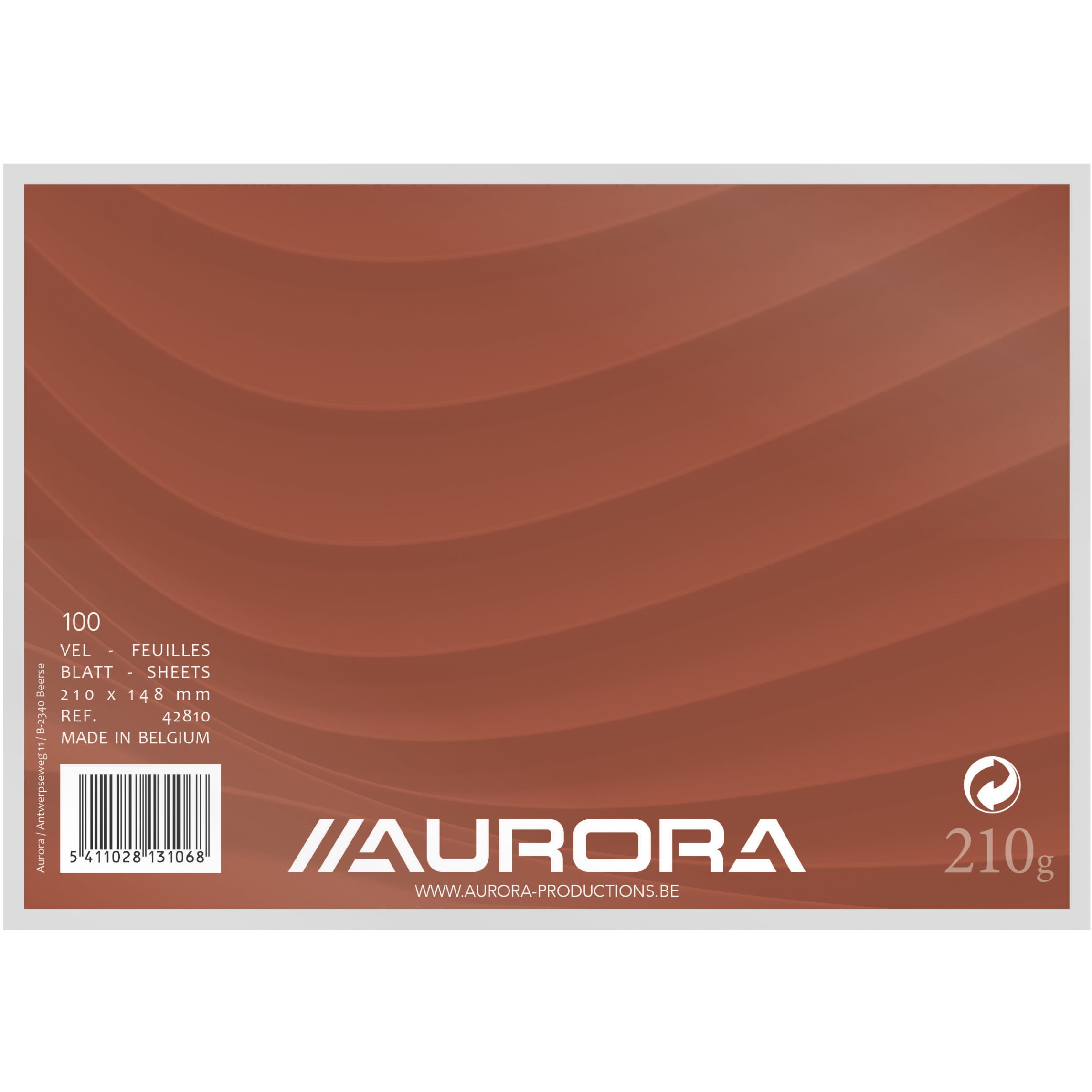 Aurora Karteikarten – A5 – blanko, weiss – 100 Stk