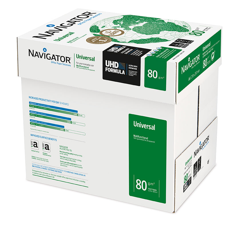 Navigator Kopierpapier – 80 g/m², weiss