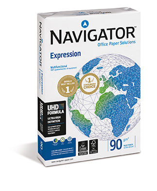 Navigator Expression Kopierpapier hochweiss – A4, 90 g/m², 2'500 Blatt