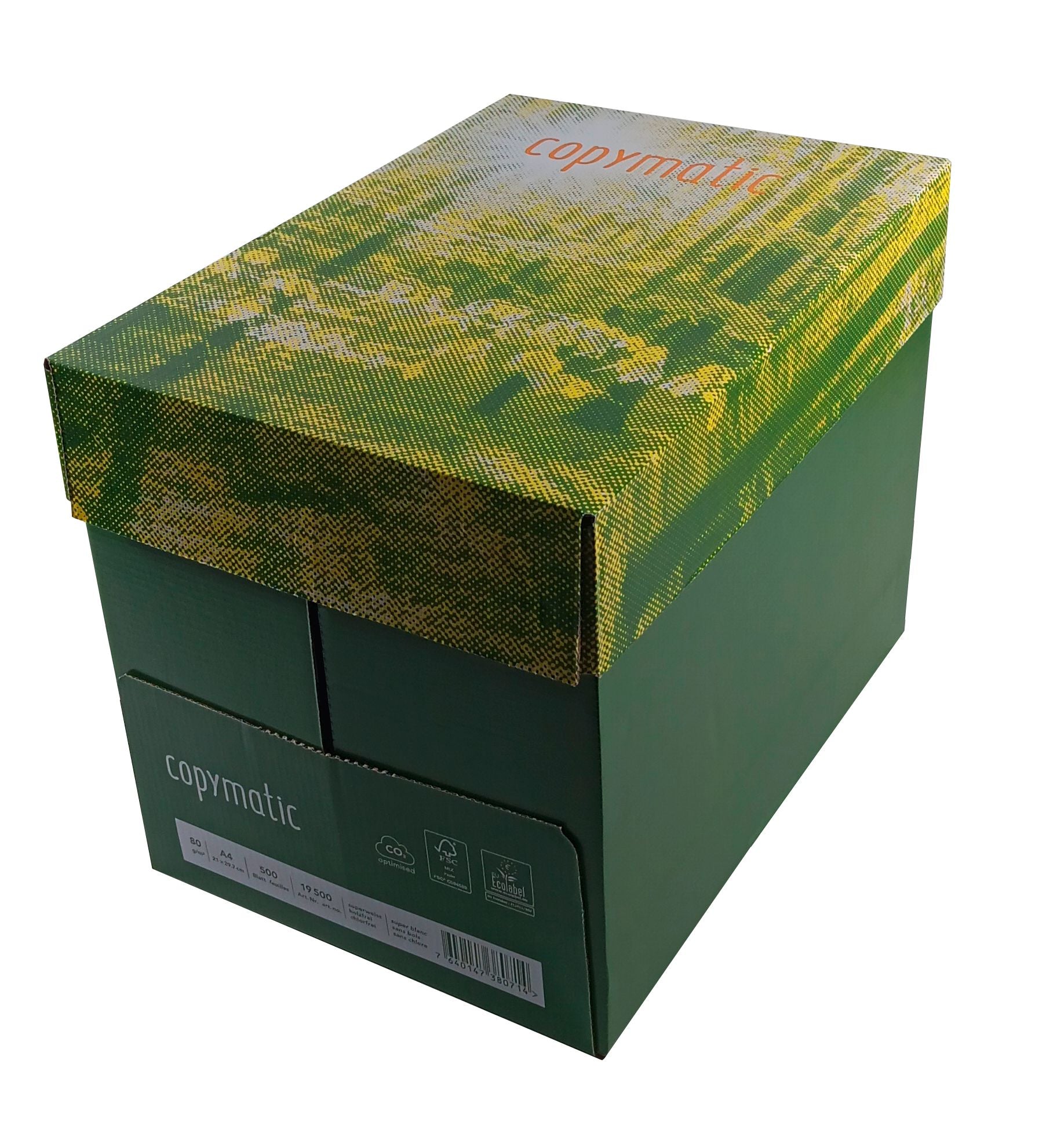 Copymatic Kopierpapier – A4, 80 g/m², superweiss – holzfrei, chlorfrei