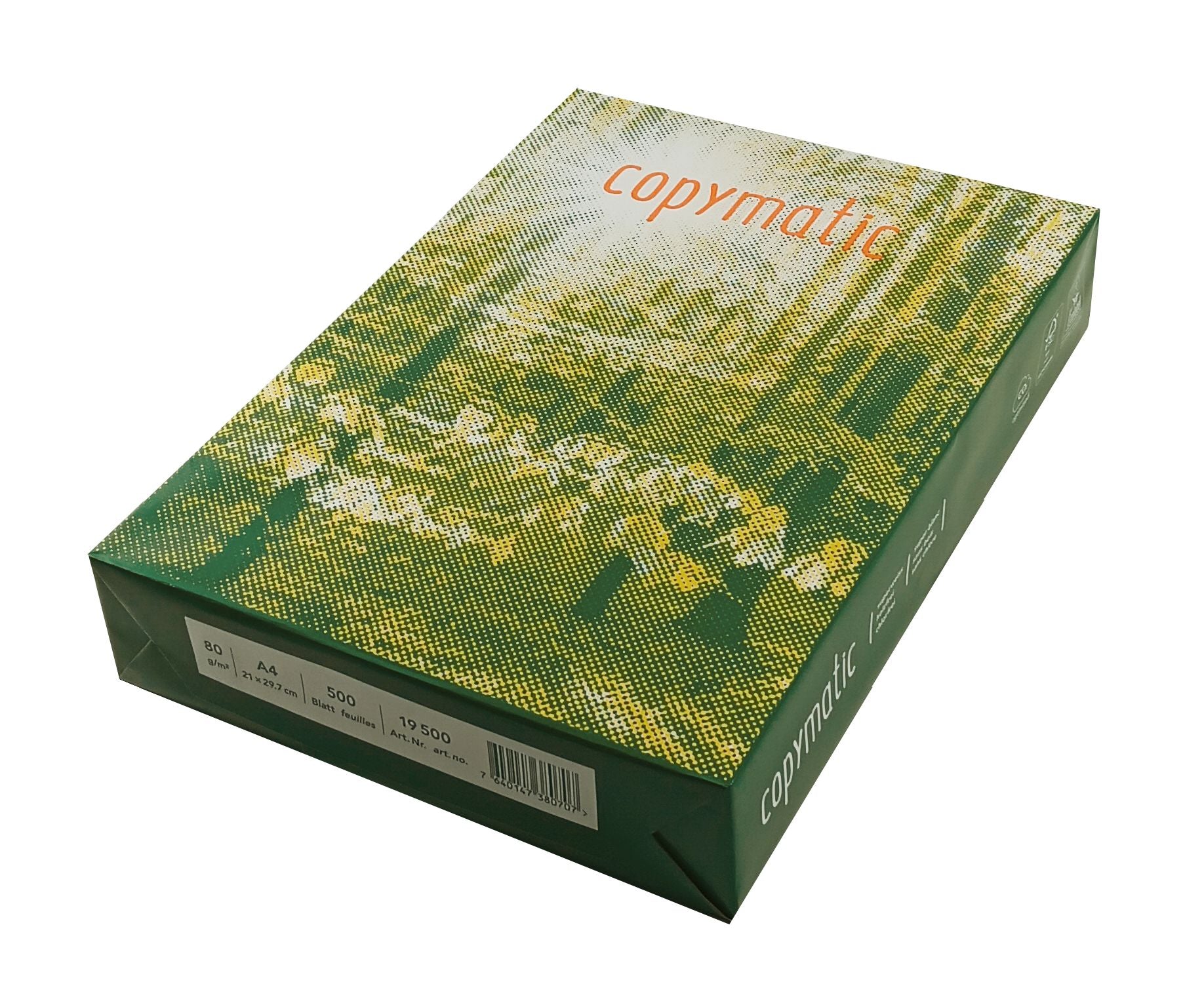 Copymatic Kopierpapier – A4, 80 g/m², weiss, holzfrei
