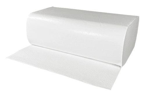 Falthandtuch – Z-Falz, 2-lagig, Zellstoff, Weiss