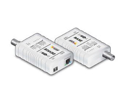 Axis T8640 Medienkonverter Koax zu RJ-45 – PoE, 1× RJ-45, LED-Anzeigen