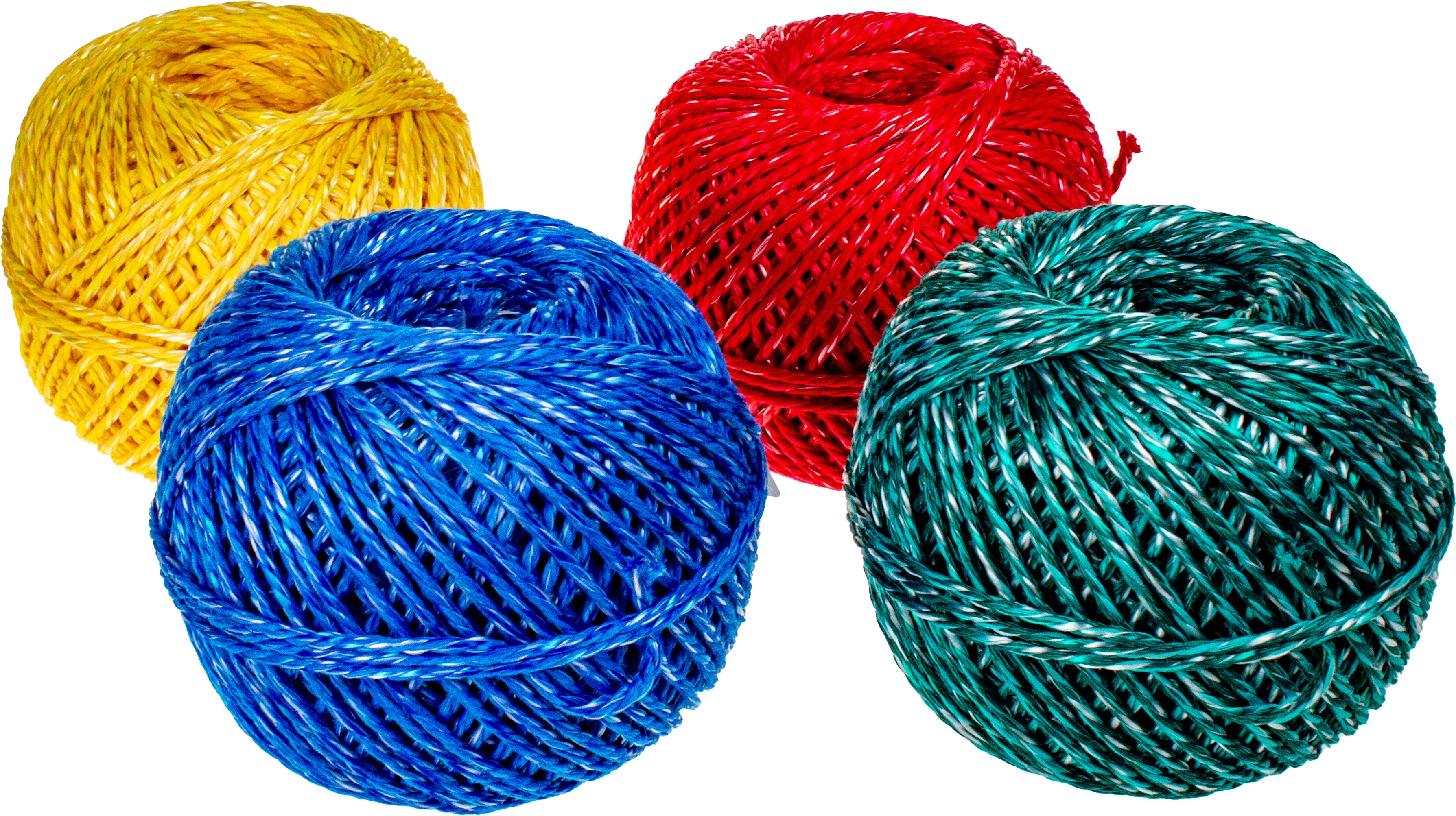 Baechi Bächi-Cord – Kordel Recyclingfaser, mehrfarbig Ø 2 mm × 80 m, 30 Stk.
