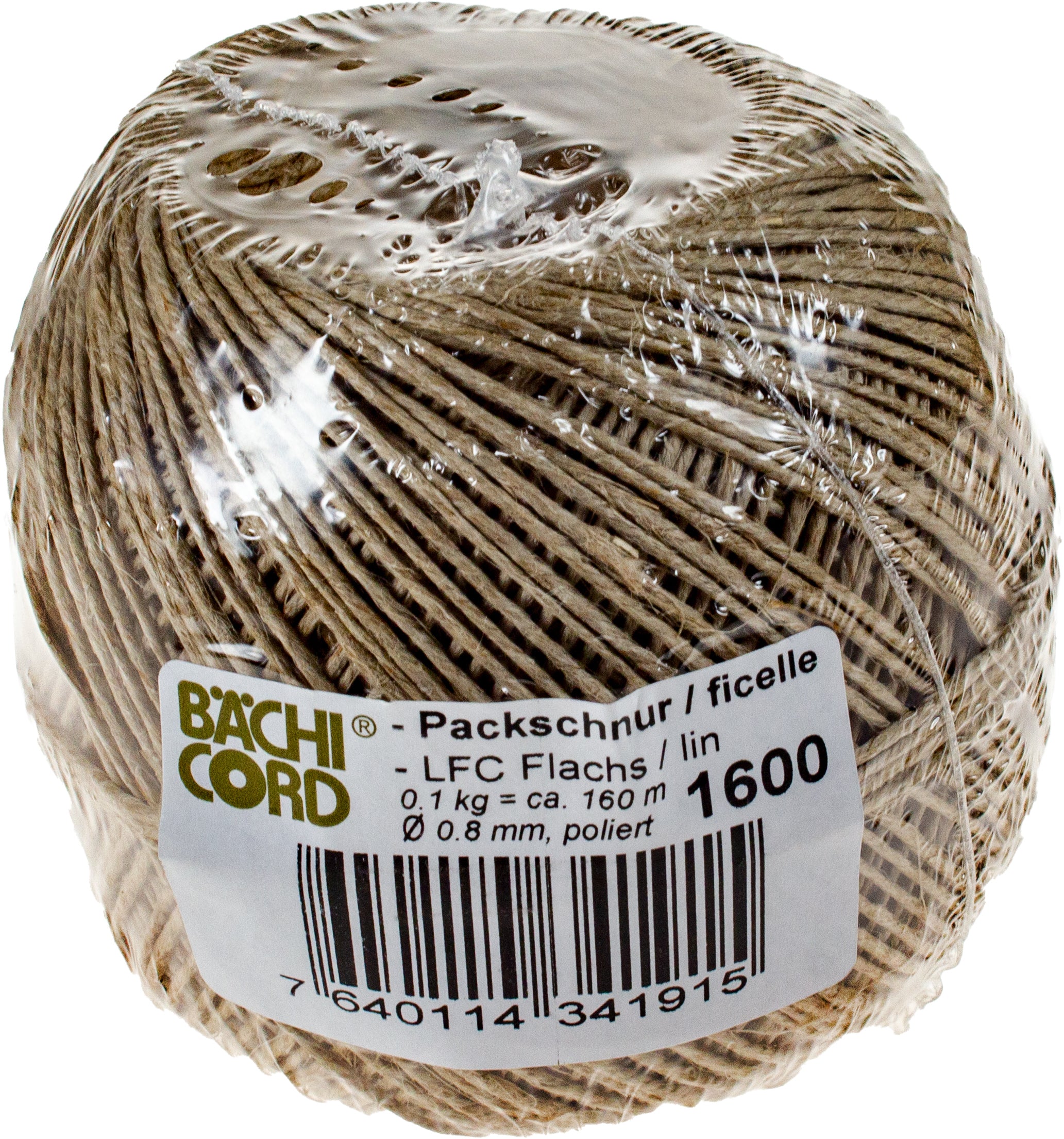 Baechi Hanfkordel Ø 0,8 mm × 160 m