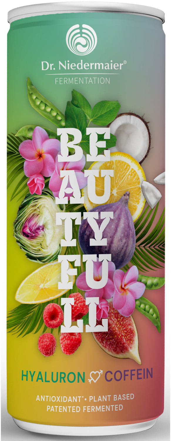Beautyful Energy Drink, Beeren, zuckerfrei, koffeinhaltig – 12 × 2,5 dl